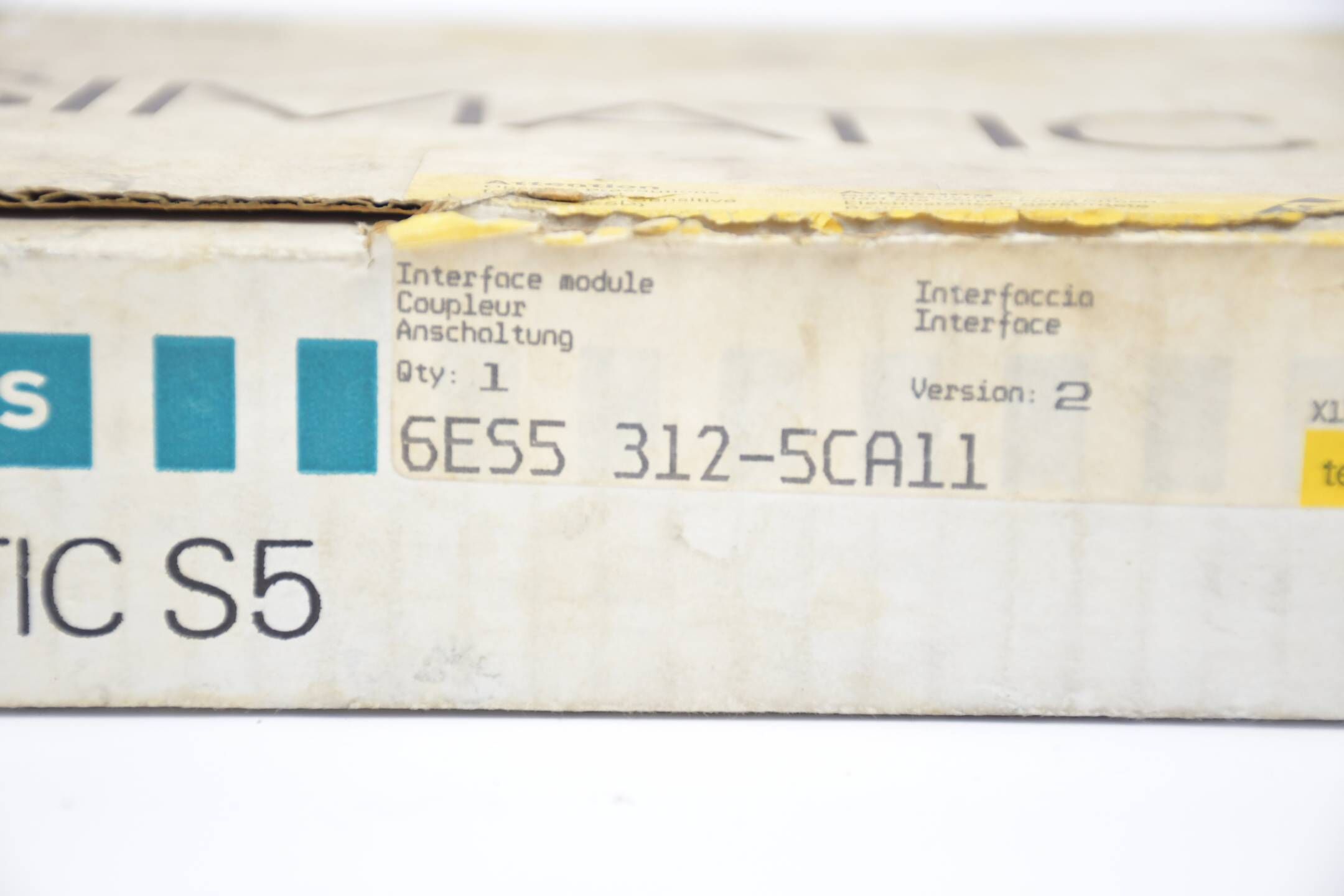 Siemens simatic S5 IM312 Schnittstellenmodul 6ES5312-5CA11 ( 6ES5 312-5CA11 )