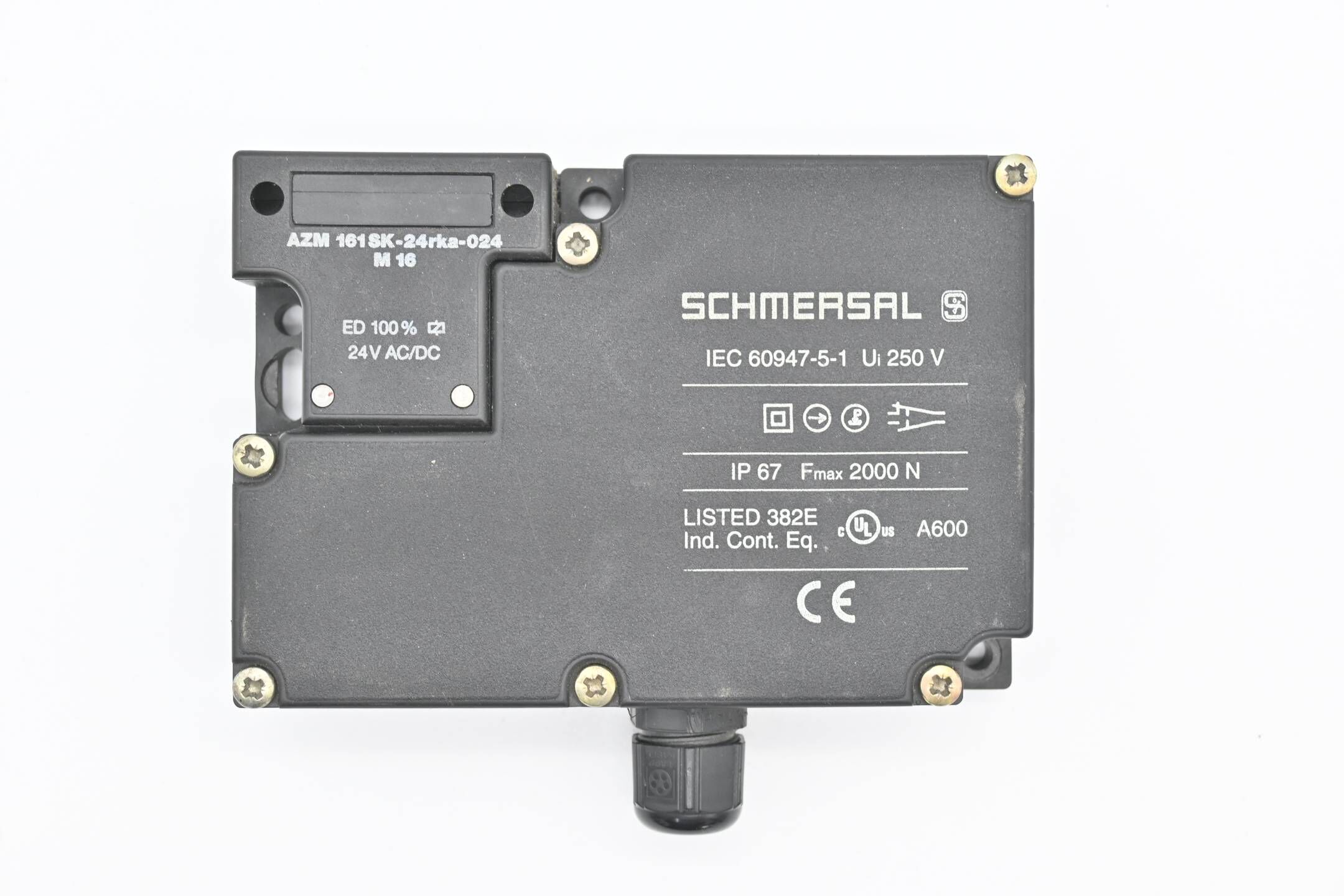 Schmersal Sicherheitsschalter AZM 161SK-24rka-024 M16