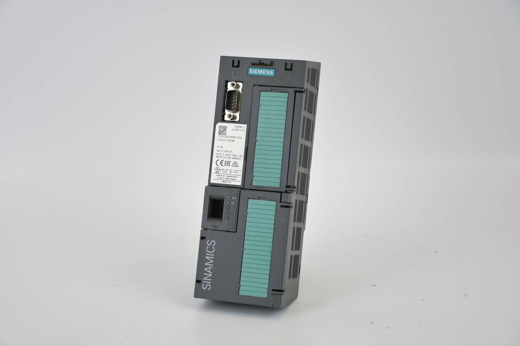 Siemens sinamics G120P CU230-2 BT 6SL3243-6BB30-1HA3 ( 6SL3 243-6BB30-1HA3 )