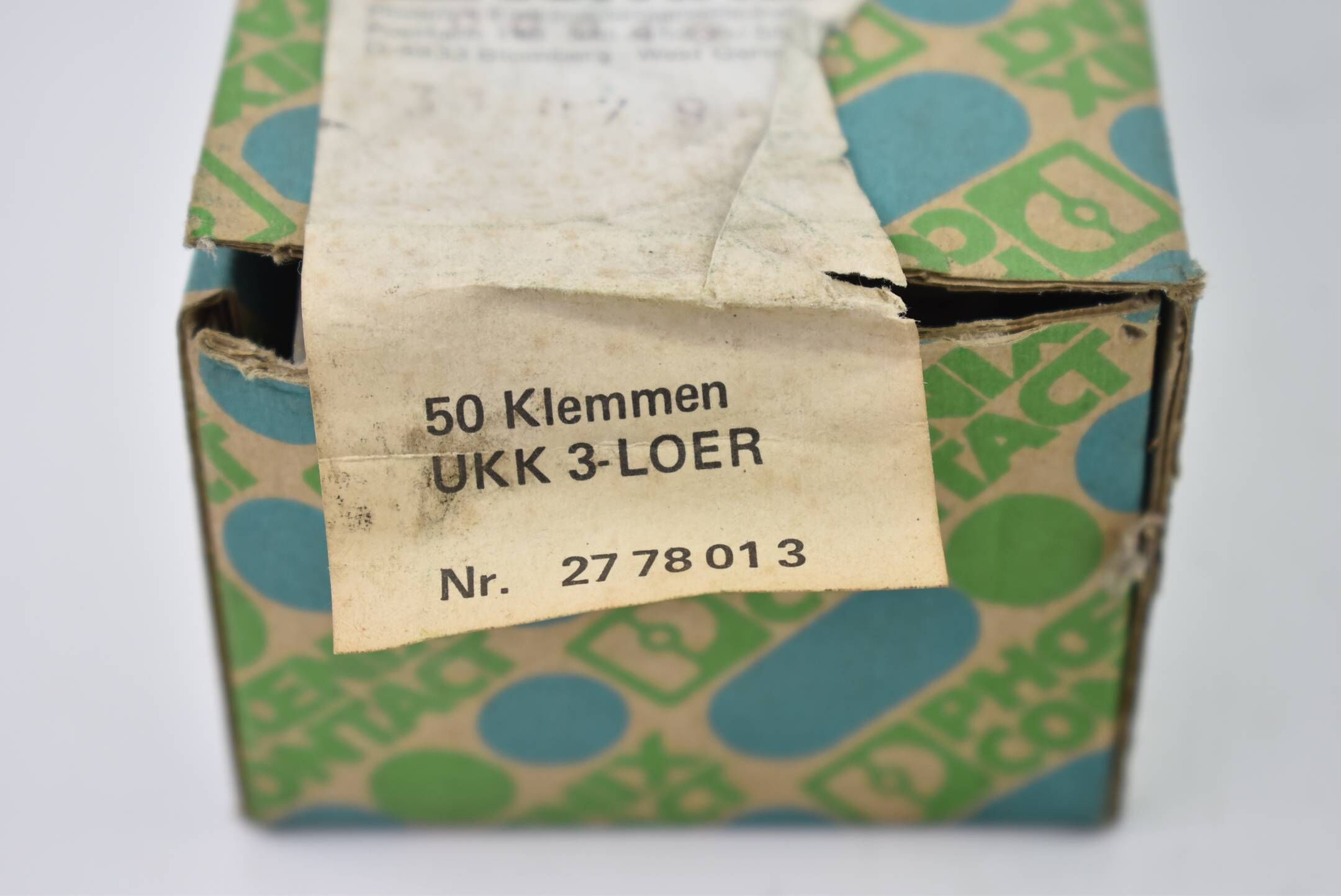 Phoenix Contact 50 Klemmen UKK 3-LOER ( 2778013 )