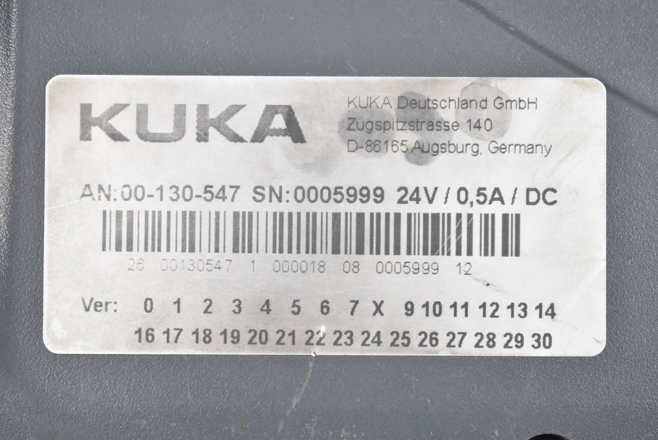 KUKA Roboter Bedienpanel KCP2 00-130-547 Ver. 8