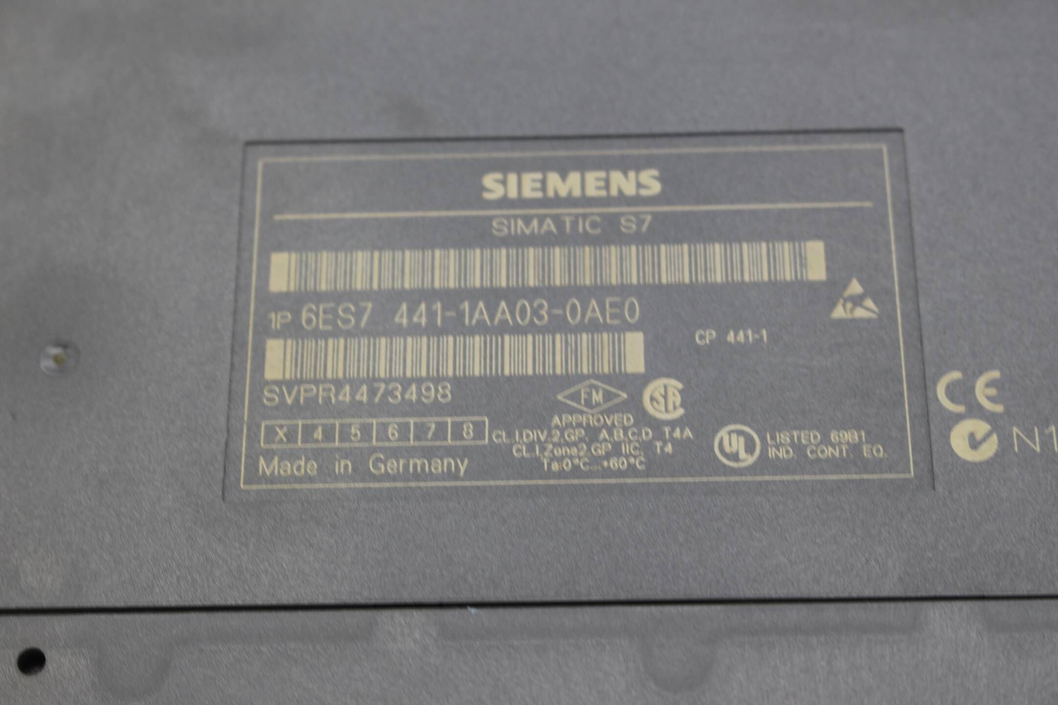 Siemens simatic S7-400 CP 441-1 6ES7 441-1AA03-0AE0 ( 6ES7441-1AA03-0AE0 ) E3