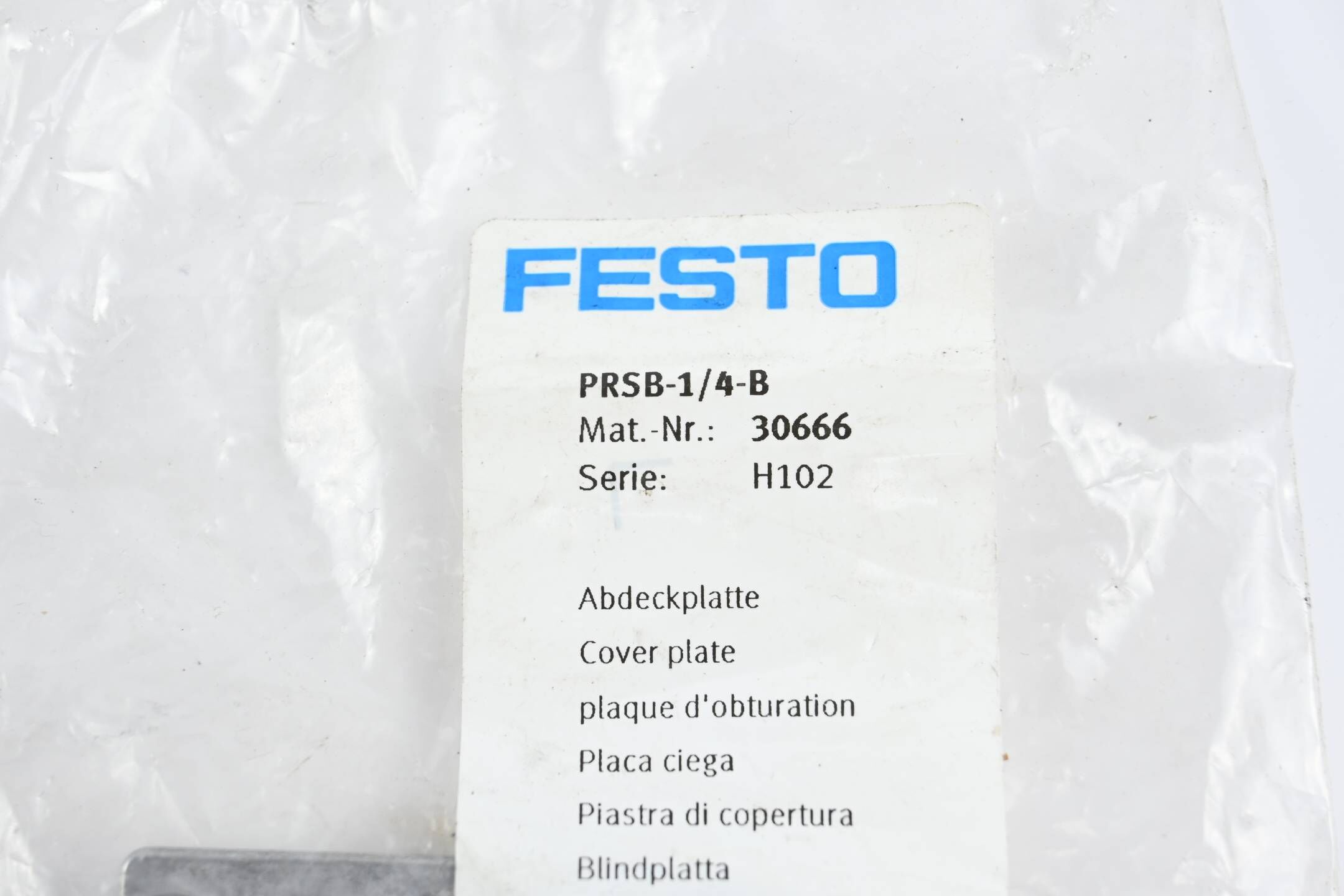 Festo Abdeckplatte PRSB-1/4-B ( 30666 )