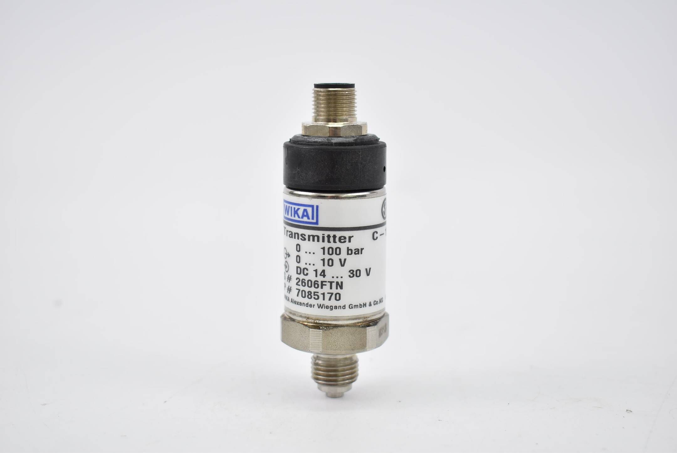 Wika Drucksensor Transmitter 100bar 10V DC14-30V C-10 ( 7085170 )