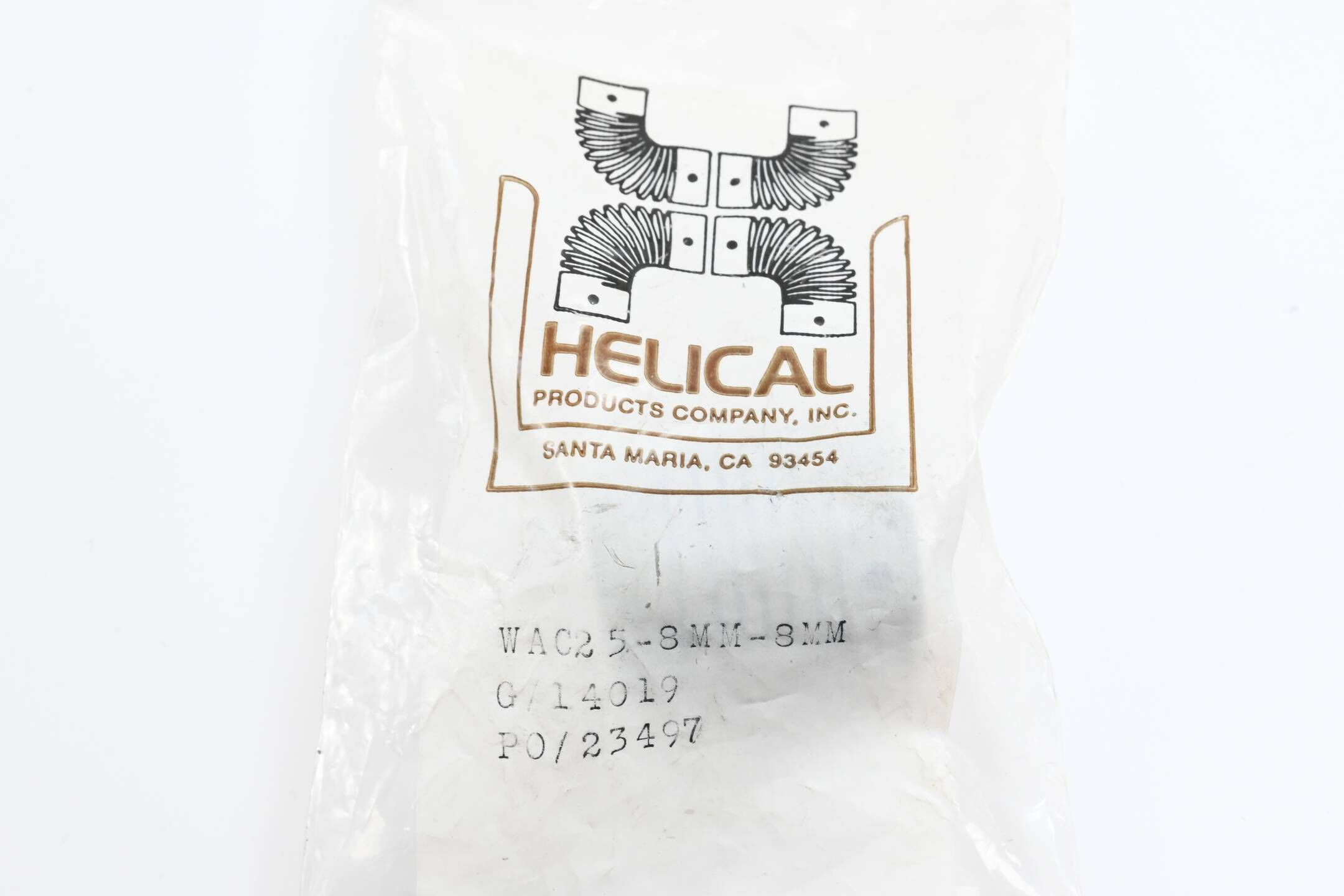 Helical Wellenkupplung WAC25-8MM-8MM