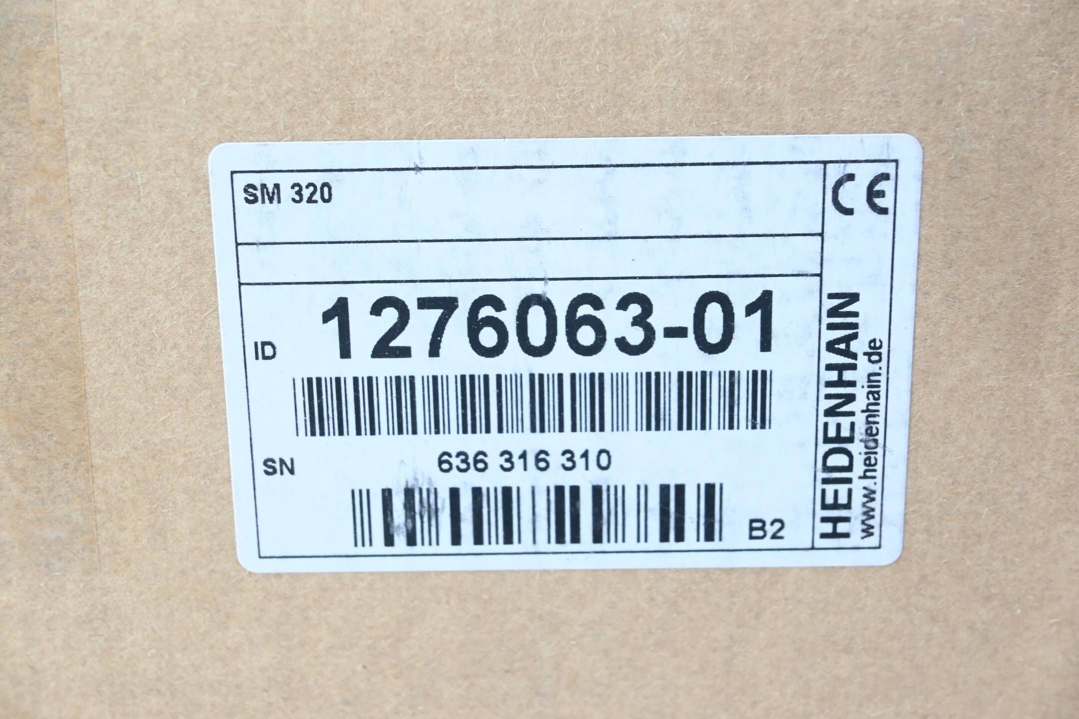 Heidenhain Spannungsschutzmodul SM 320 ( 1276063-01 ) Ver. B2