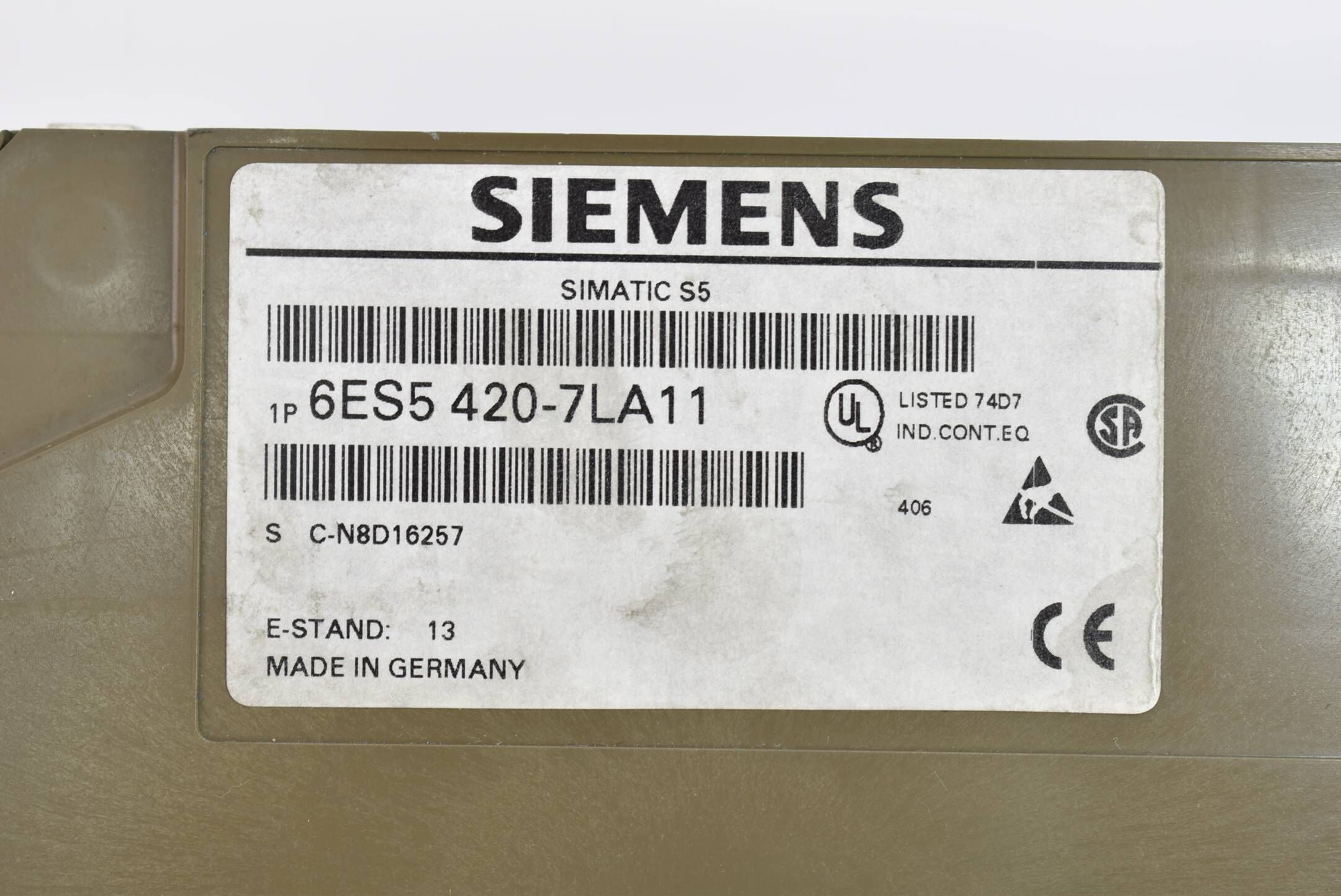 Siemens Simatic S5 Digital 6ES5420-7LA11 ( 6ES5 420-7LA11 ) 