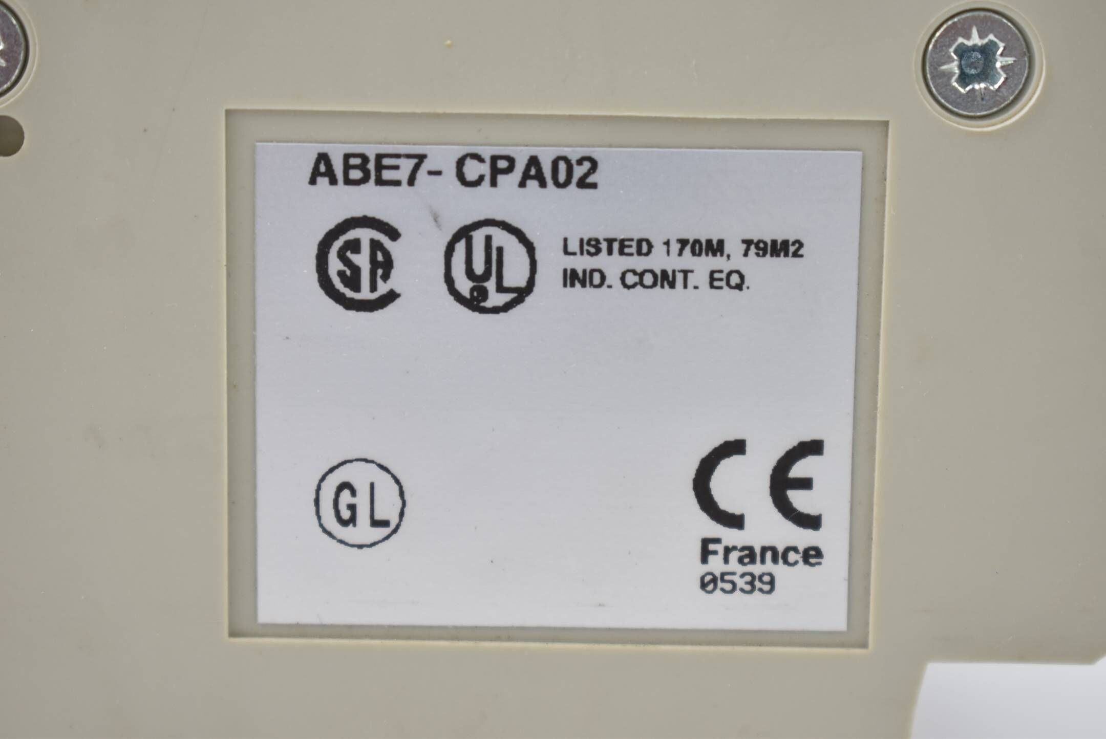 Telemecanique analoges Eingangsmodul ABE7-CAP02