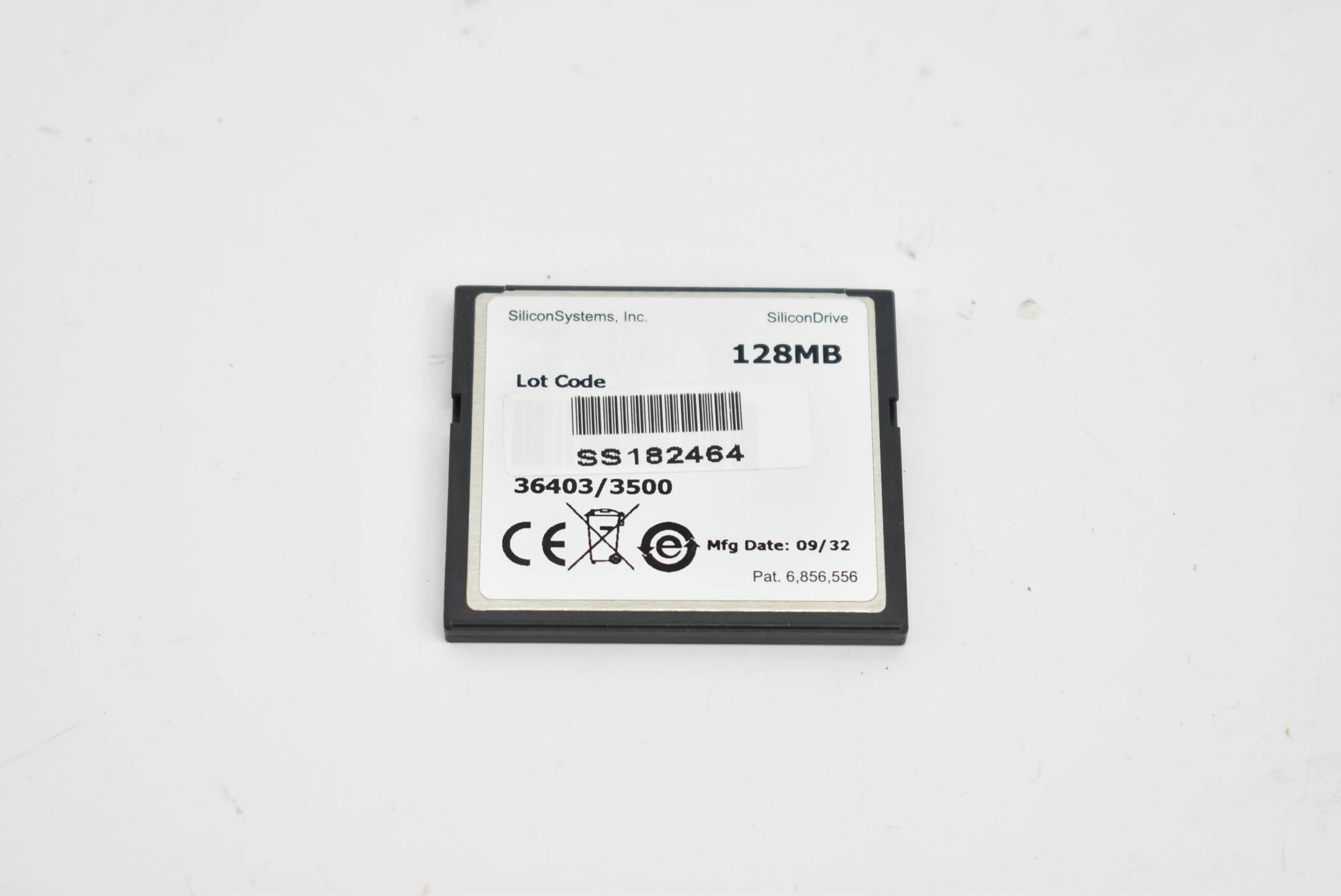 Silicon Drive 128MB CF SSD-C12M-3500 