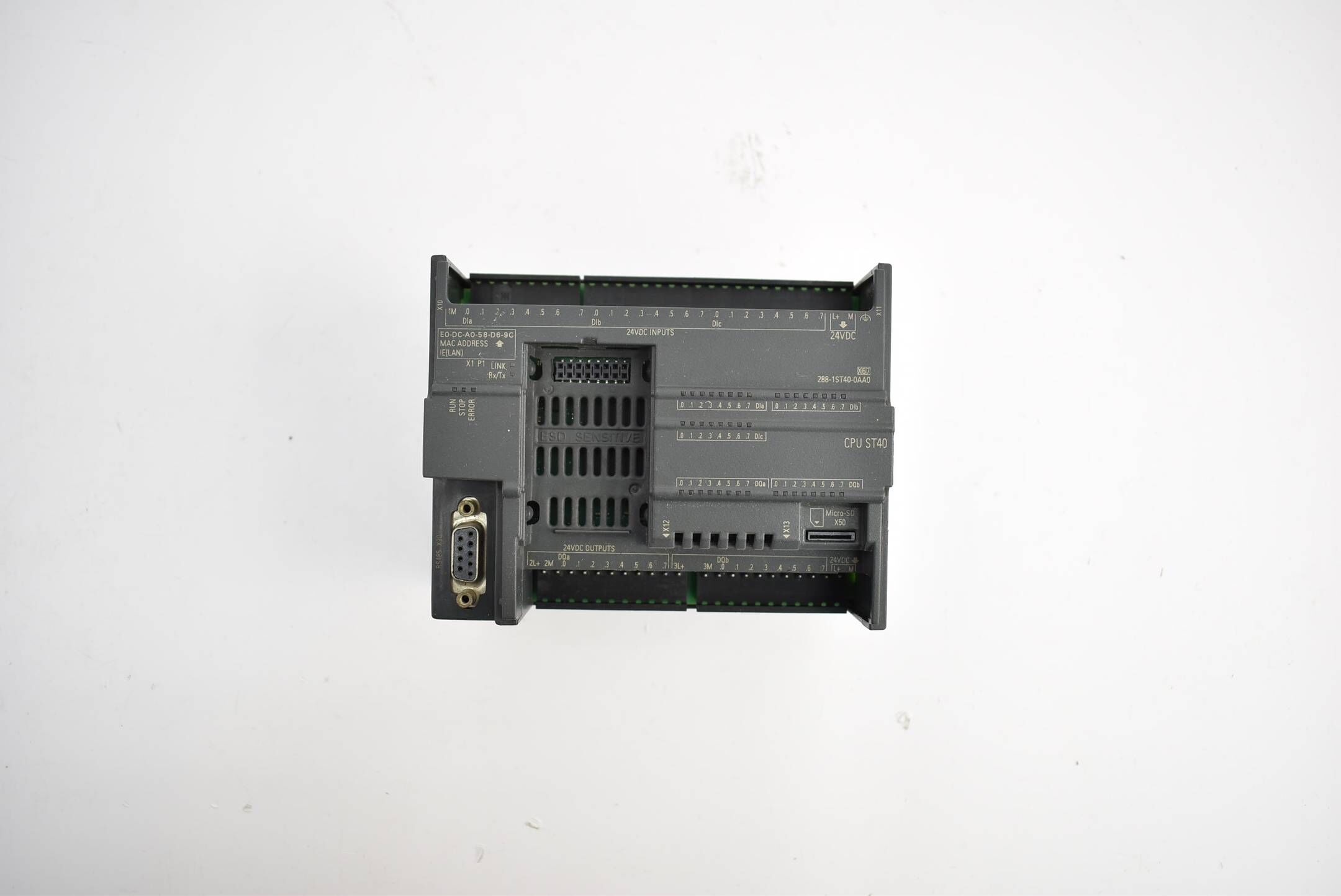 Siemens simatic S7-200 smart 24VDC 6ES7 288-1ST40-0AA0 ( 6ES7288-1ST40-0AA0 ) E5