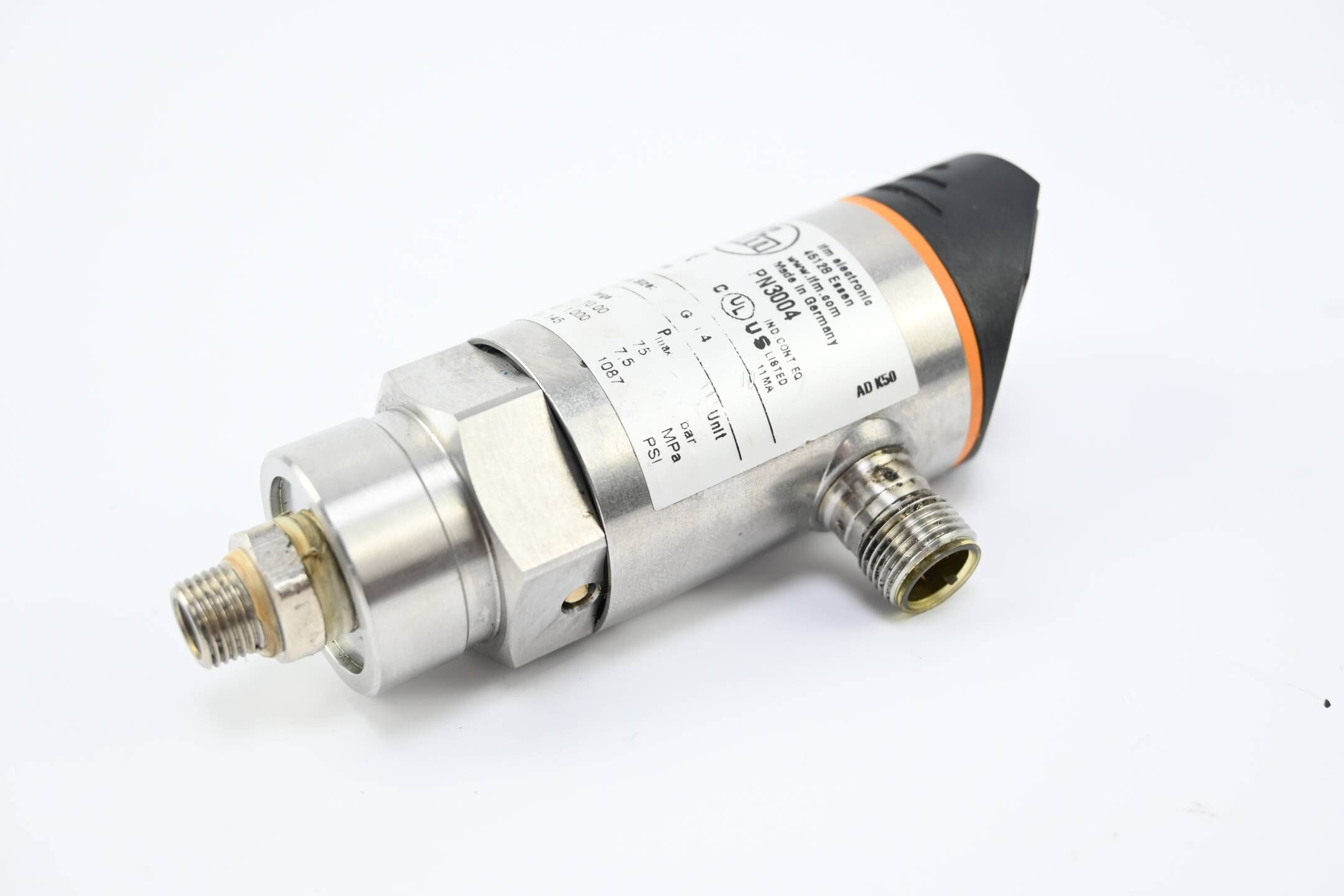 Ifm Electronic Drucksensor mit Display PN3004 ( PN-010-RBR14-MFPKG/US/ /V )