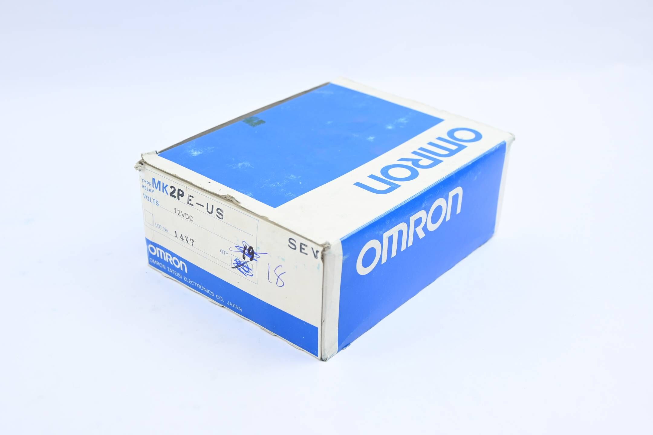 Omron 18 Stück Relais 12 VDC ( MK2PE-US )
