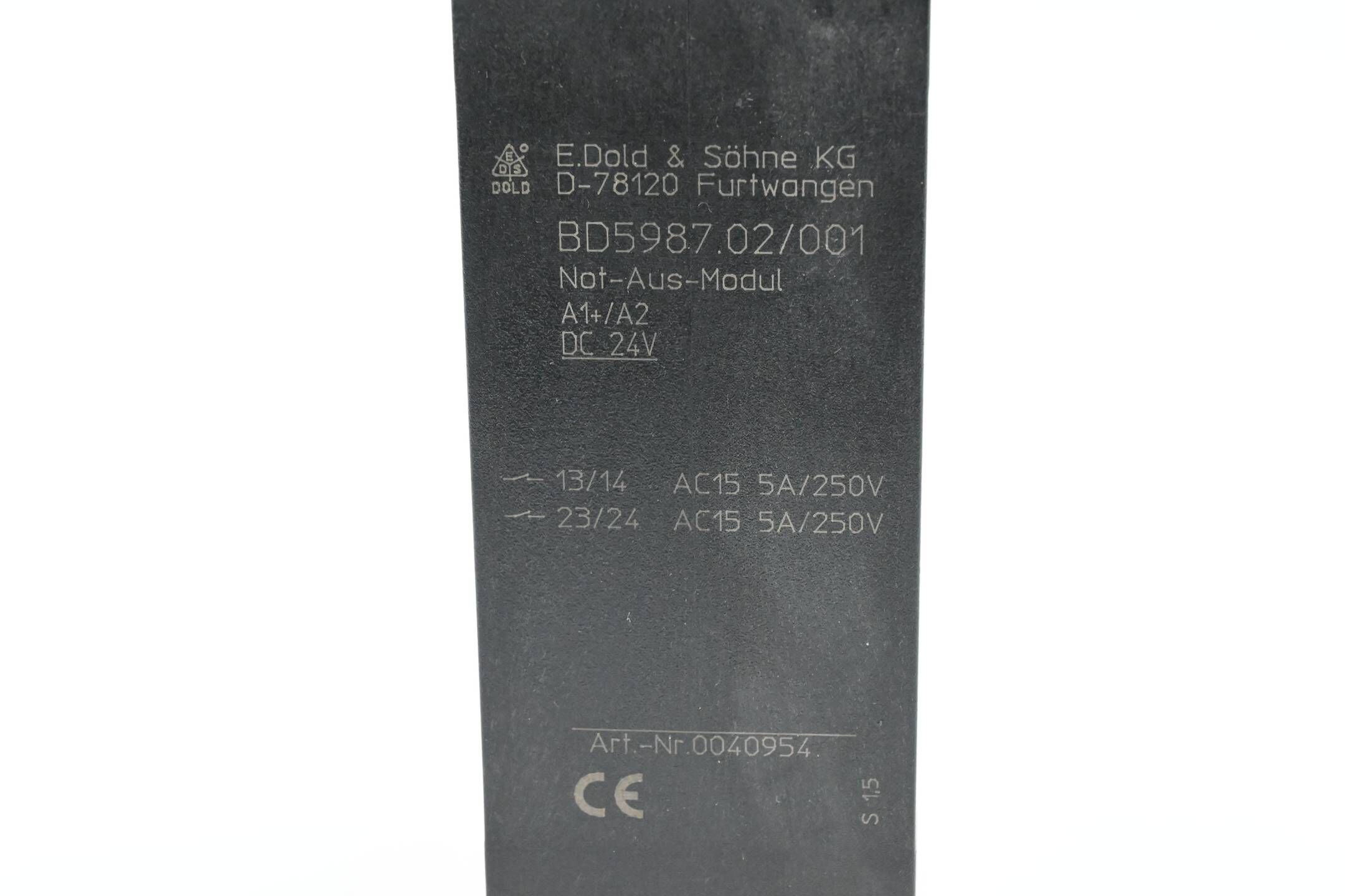 E.Dold & Söhne Not-Aus-Modul BD5987.02/001 ( 0040954 )