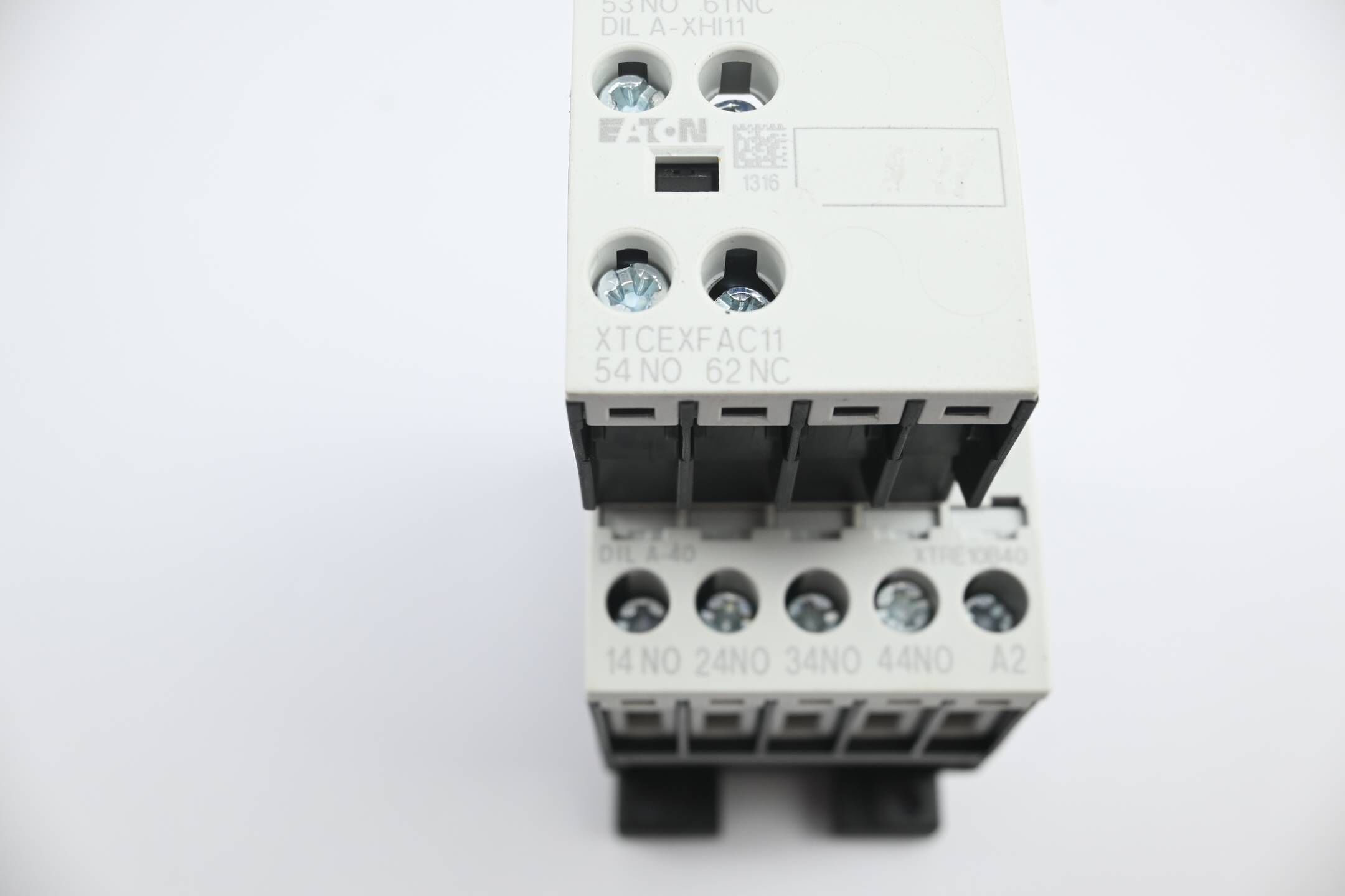 Eaton Leistungsschütz ( DIL A-40 ) XTRE10B40 inkl. Hilfsschalterblock XTCEXFAC11