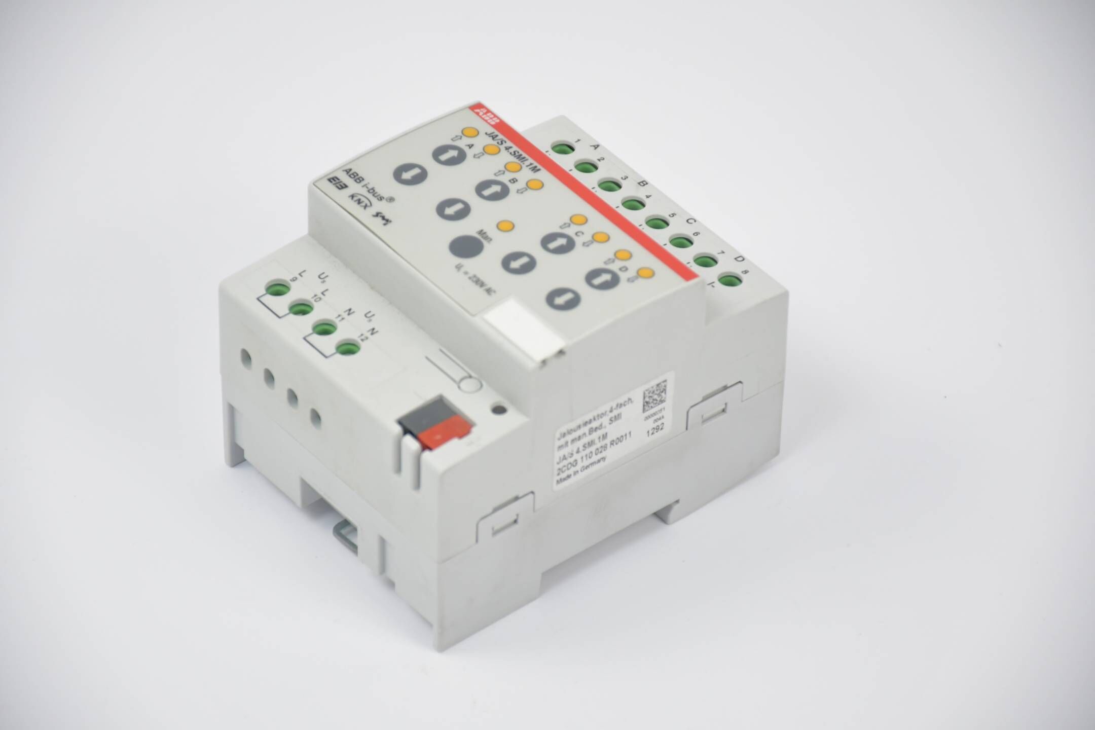 ABB Jalousieaktor, 4fach, SMI JA/S4.SMI.1M ( 2CDG 110 028 R0011 )