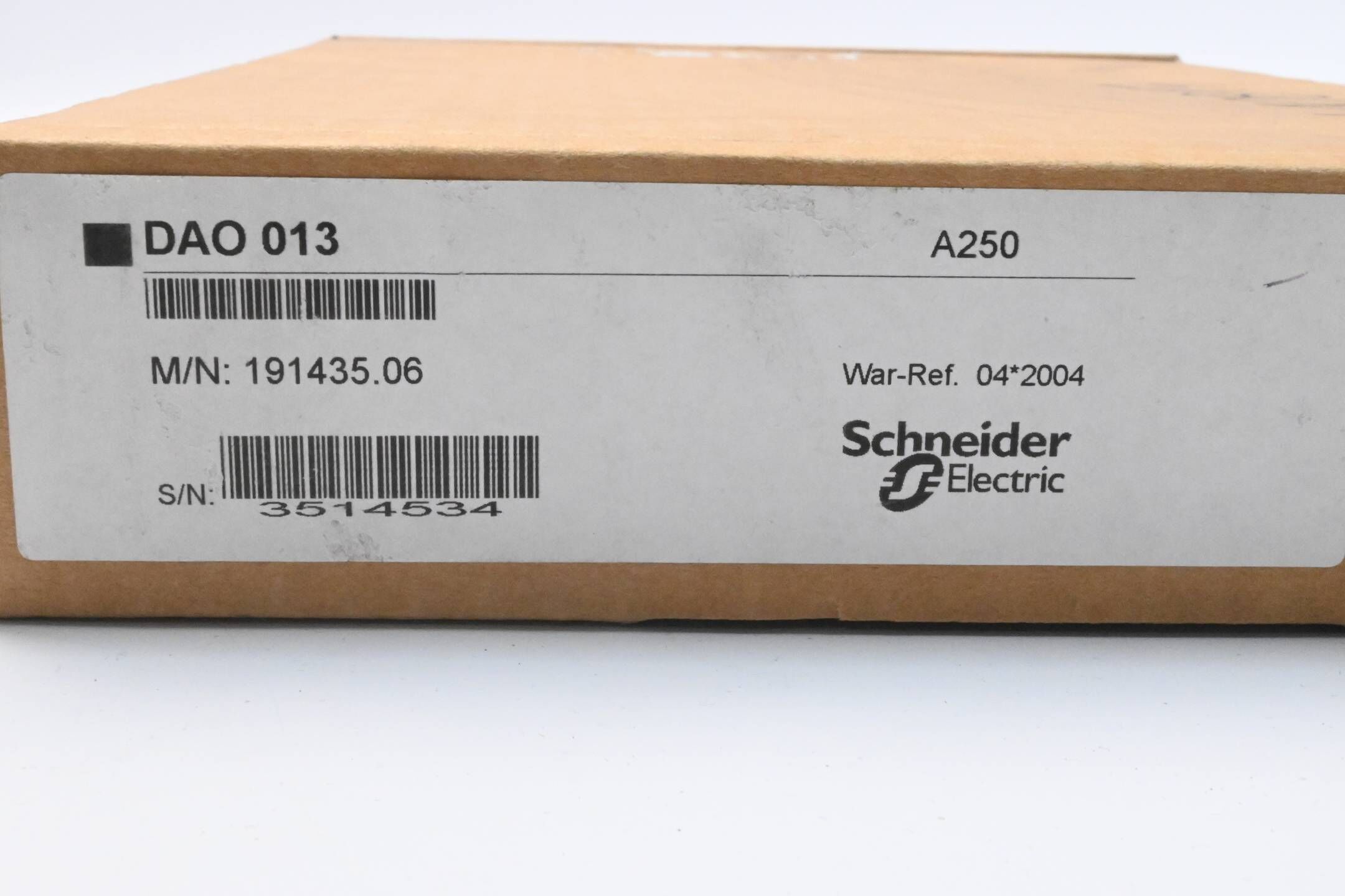 Schneider Electric Digital Output Modul DAO 013 ( 191435.06 )