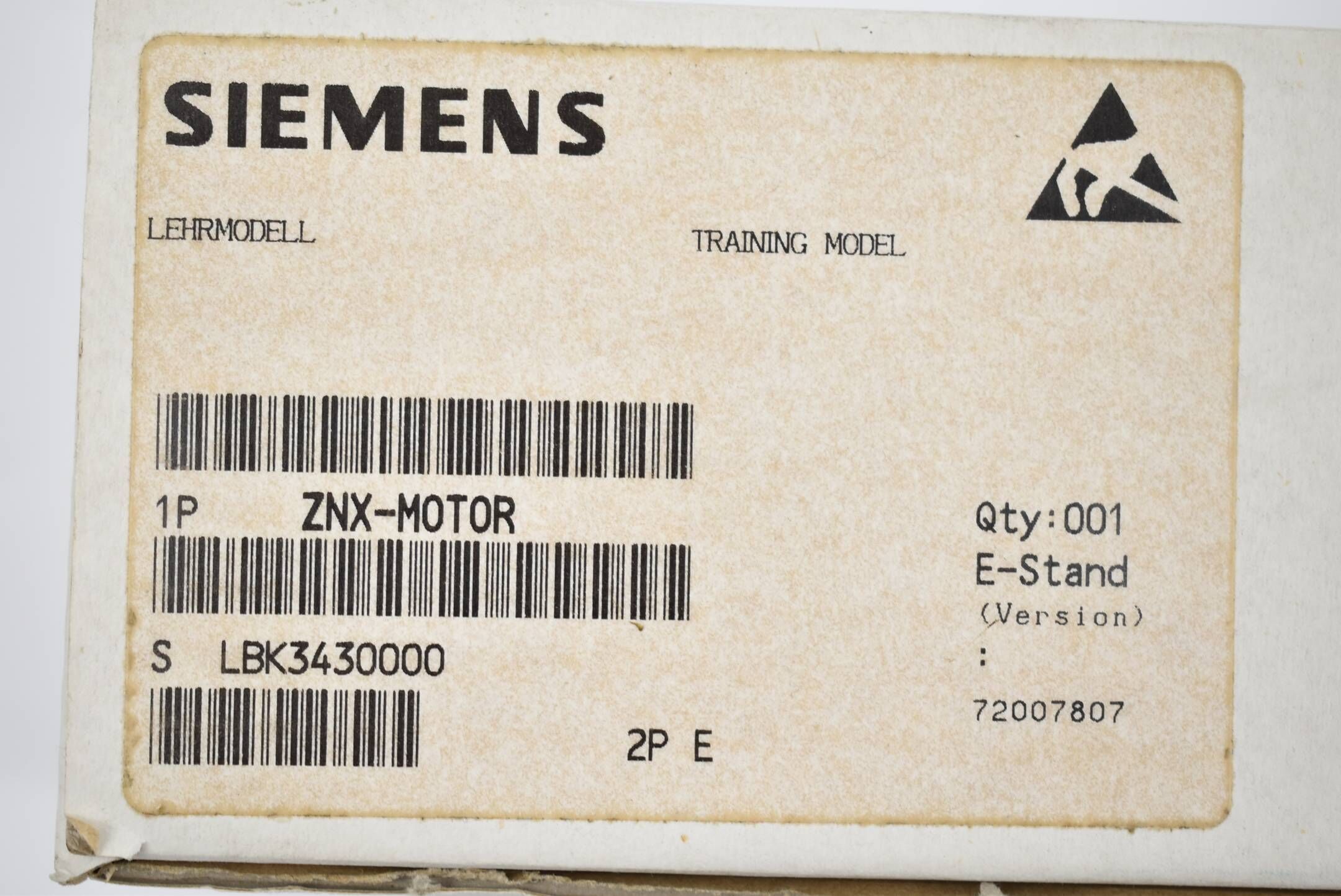 Siemens Simatic S7-200 Motormodul ZNX-MOTOR