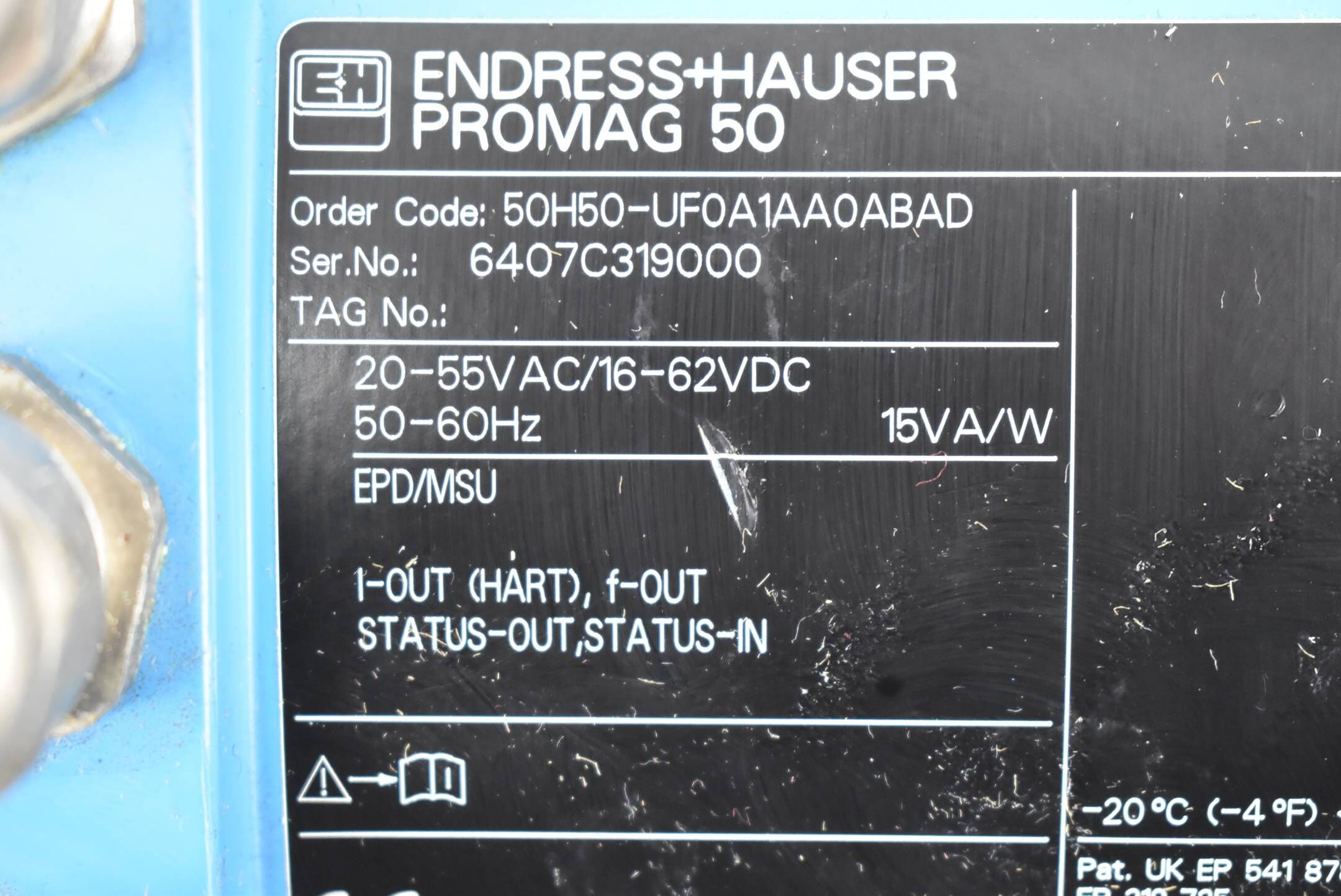 Endress+Hauser Promag H Durchflussmessgerät 50H50-UF0A1AA0ABAD