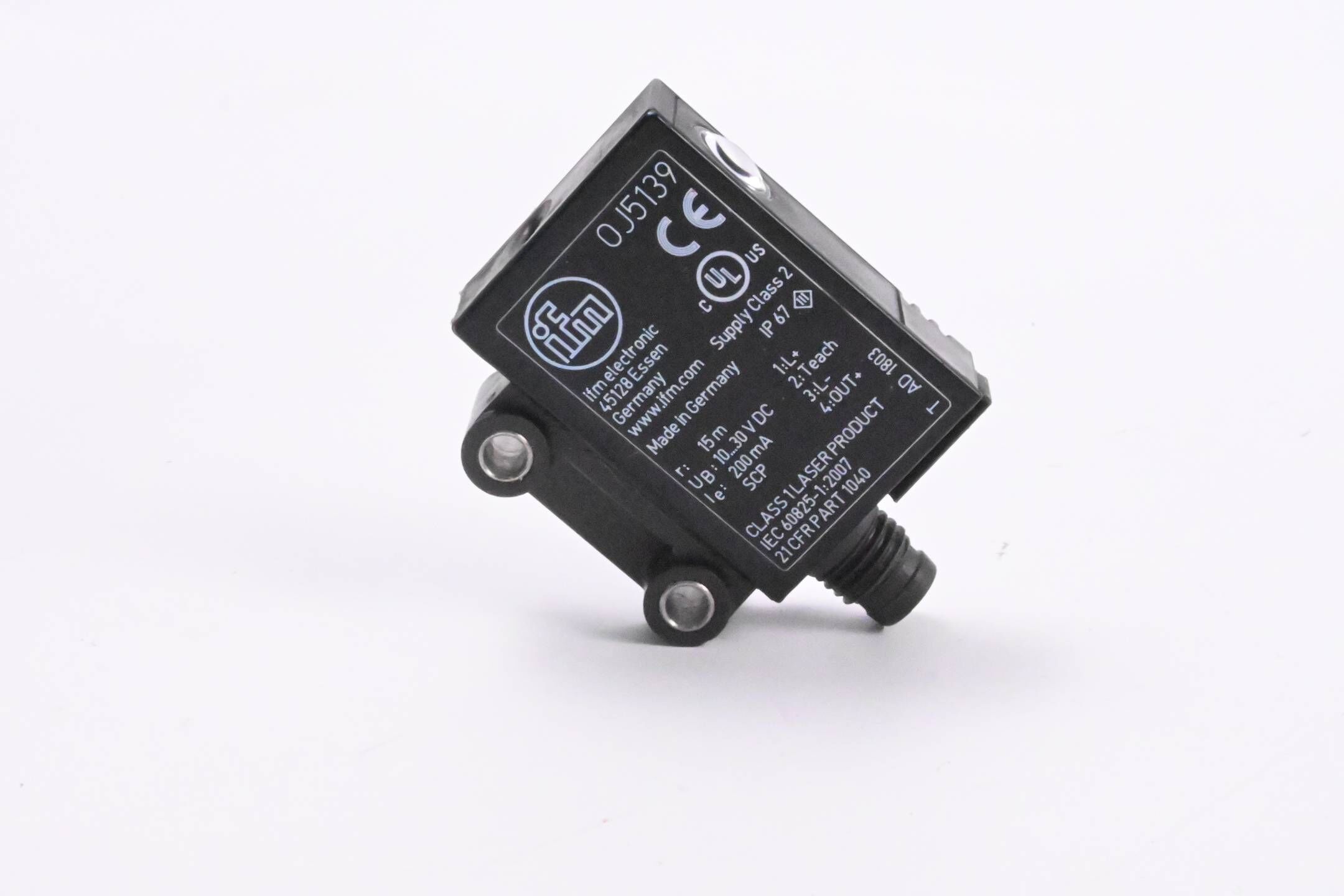 Ifm Laser-Einweglichtschranke Empfänger OJELFPKG/SO/AS ( OJ5139 )