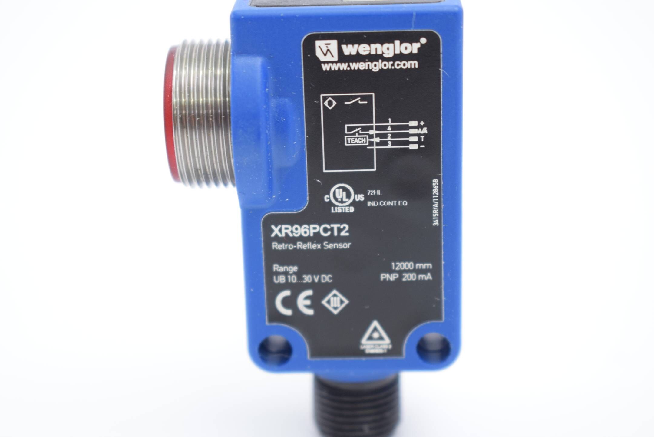 Wenglor Retro-Reflex Sensor XR96PCT2
