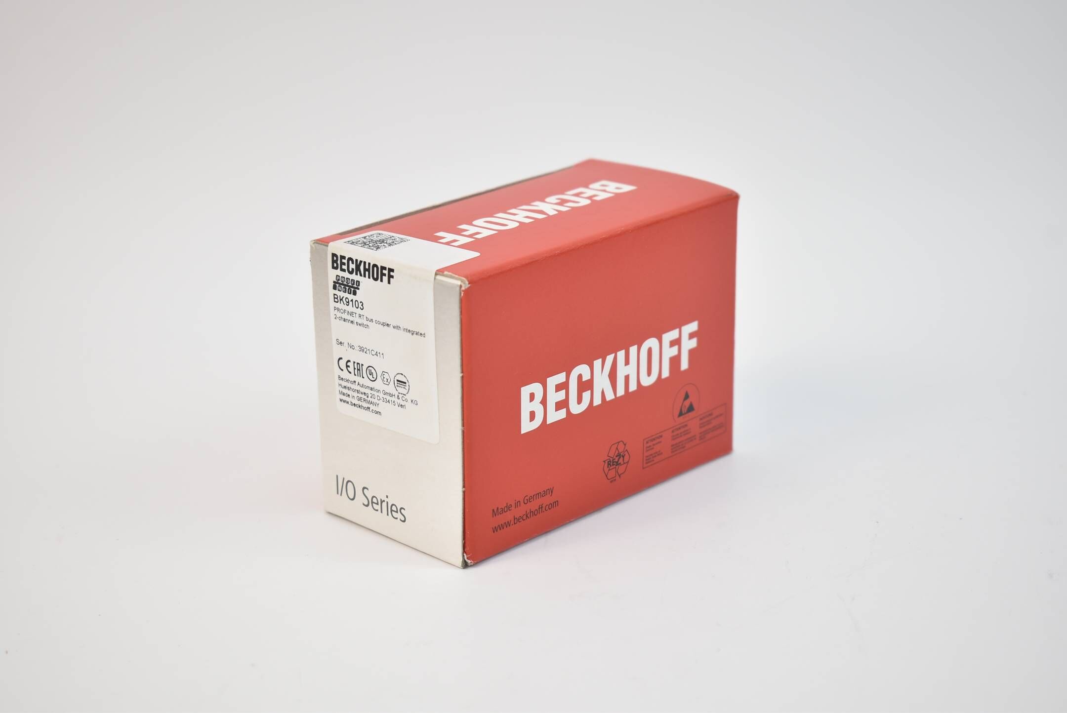 Beckhoff Profinet-Buskoppler 2-channel switch BK9103 ( BK 9103 )
