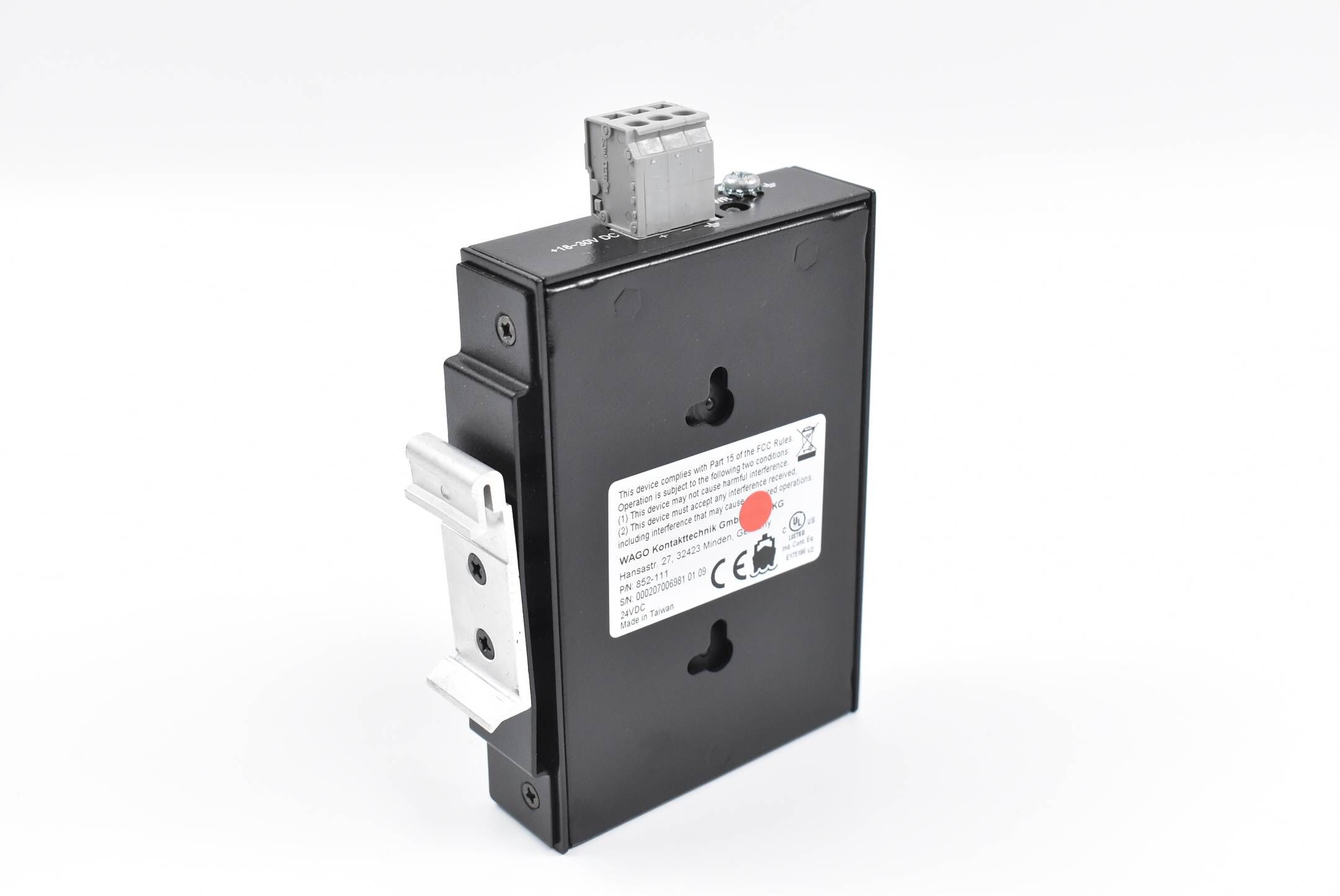 Wago 5-port 10/100 Industrial Switch 852-111 ( 852 111 )