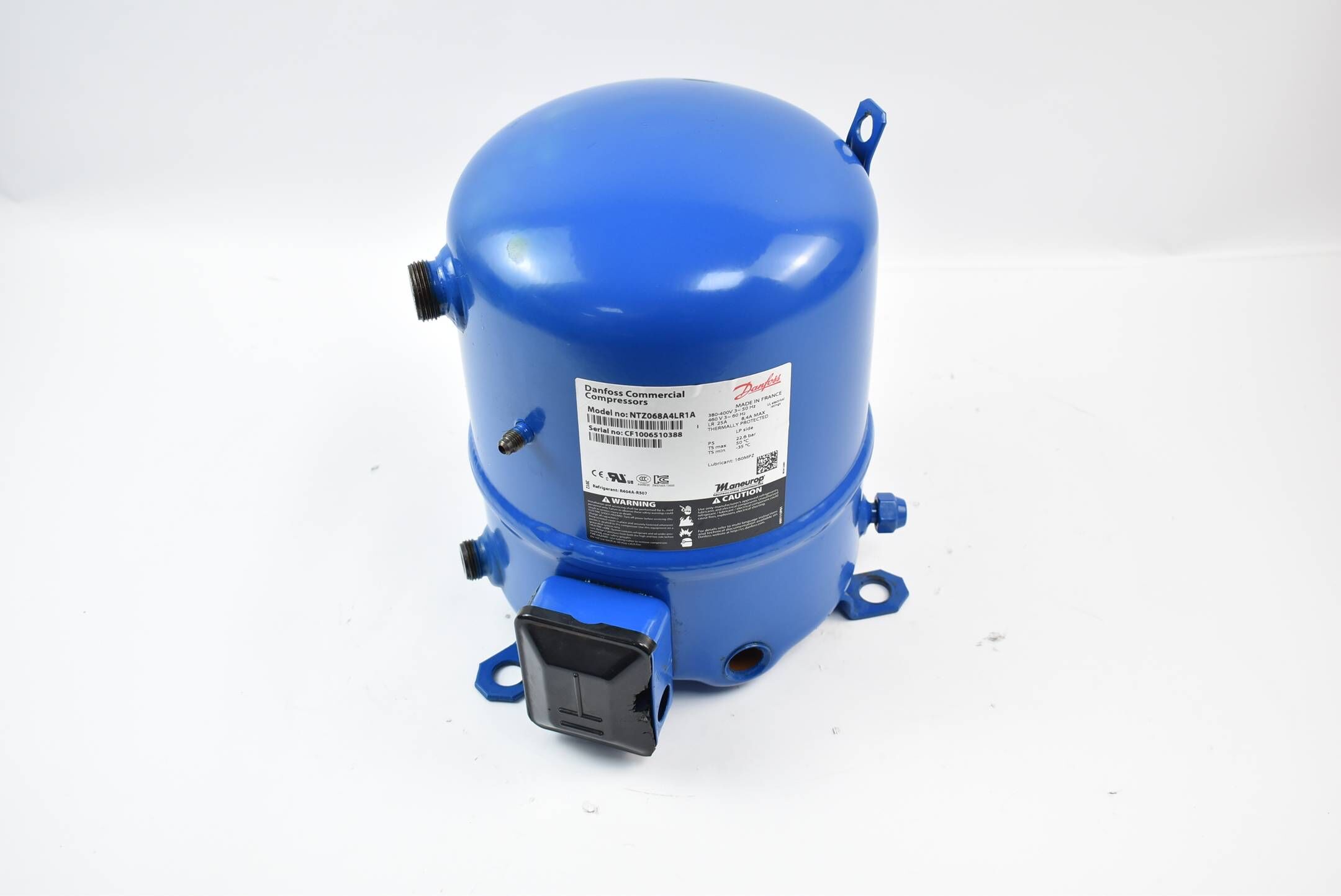 Danfoss Commercial Compressors NTZ068A4LR1A