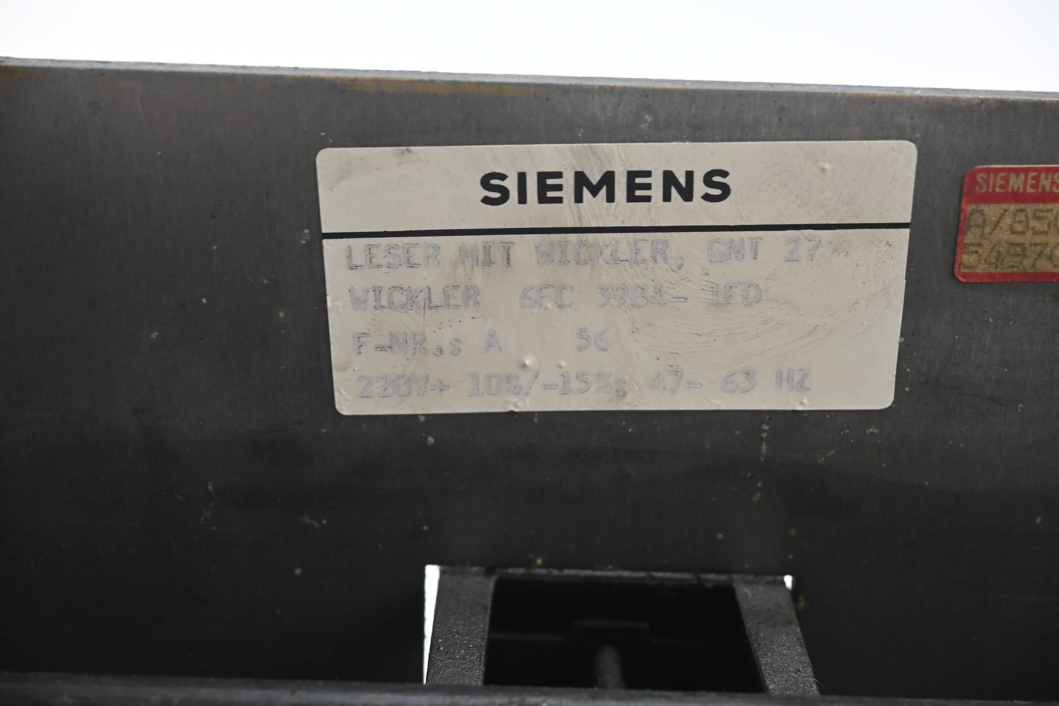 Siemens Sinumerik Lochstreifenleser T50 6FC3984-1FD ( 6FC3 984-1FD )