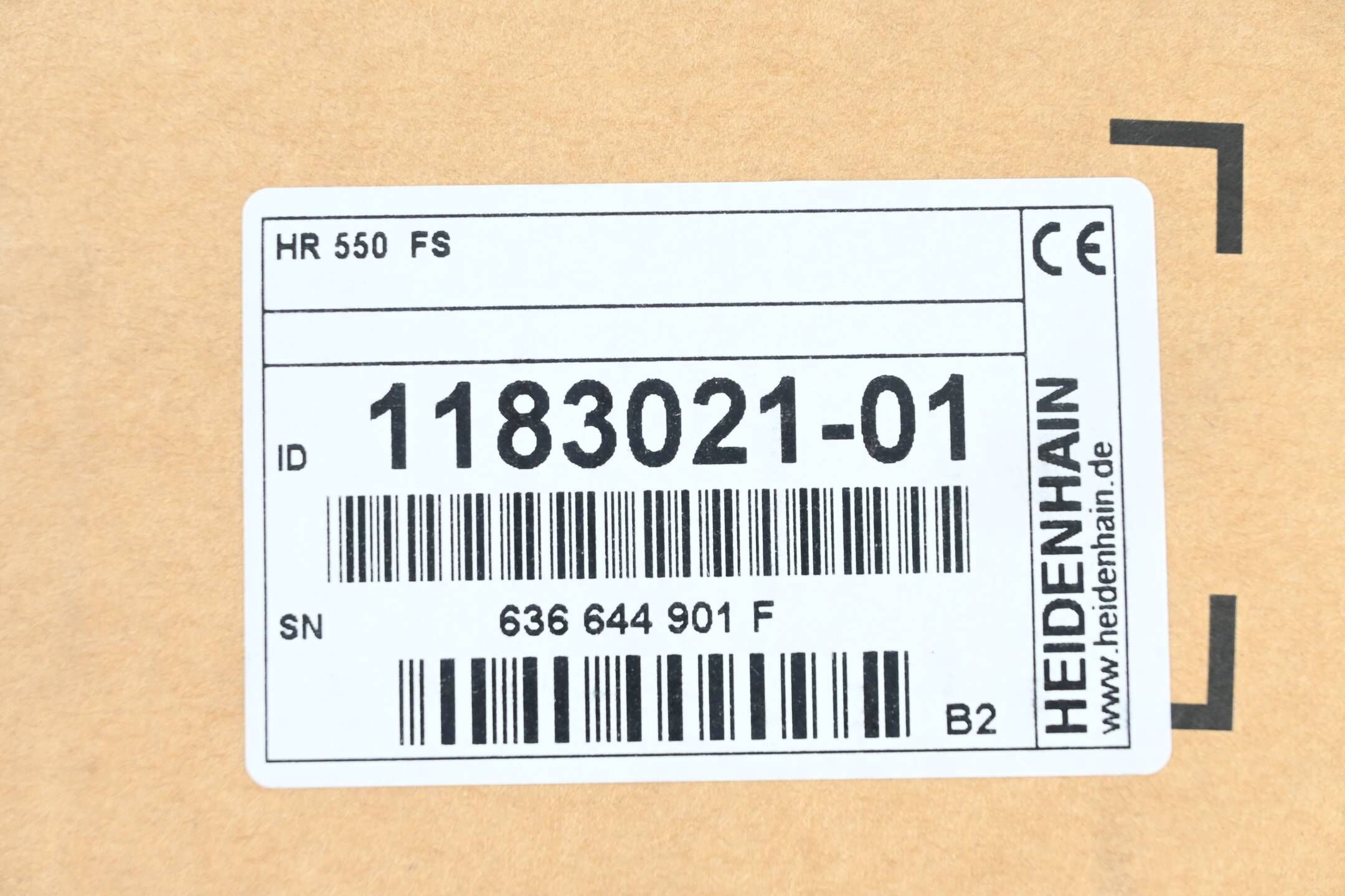 Heidenhain Tragbares elektronisches Handrad HR 550 FS ( 1183021-01 ) V. B2