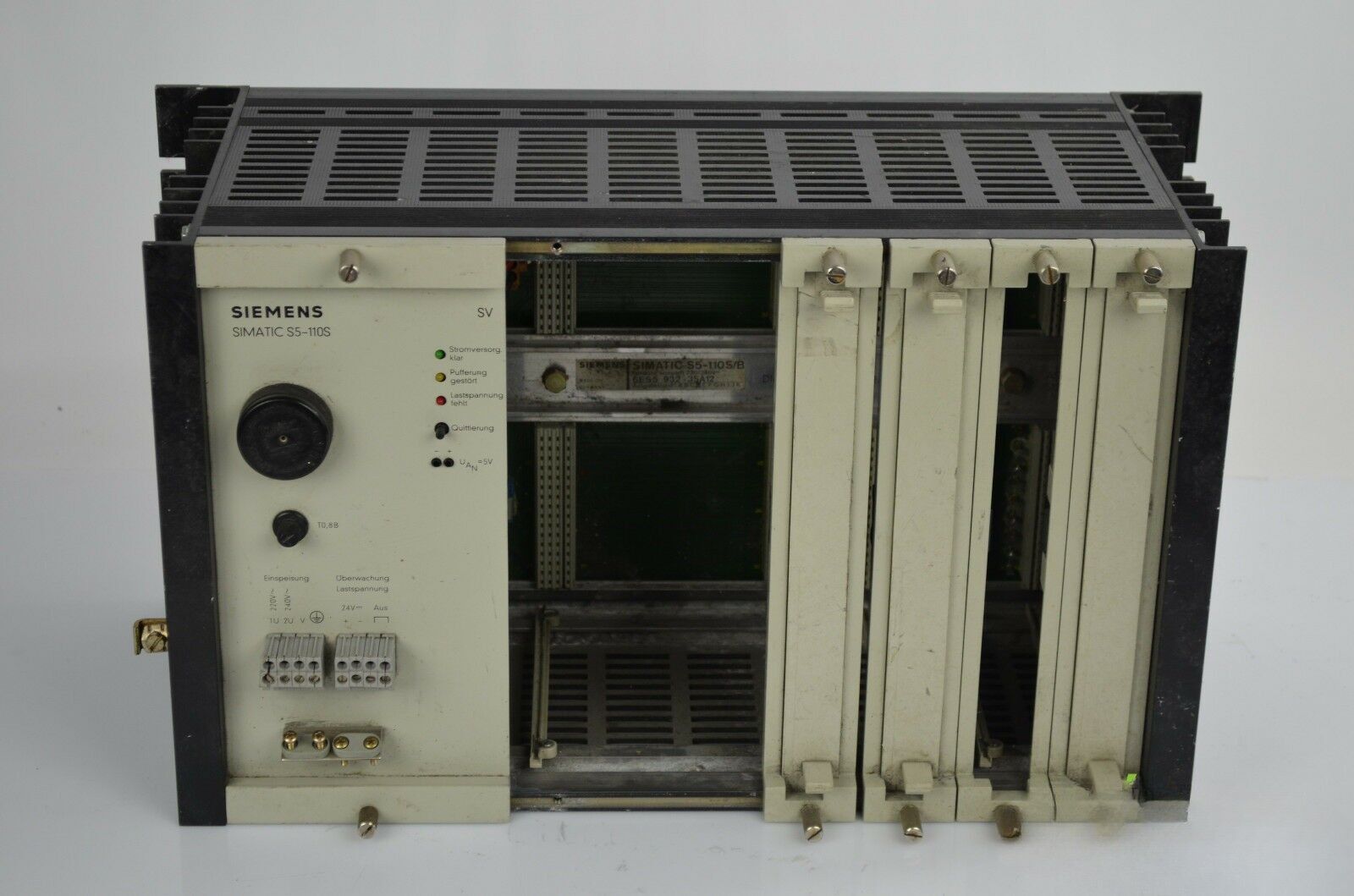 Siemens simatic S5-110S/B Zentralgerät 6ES5 932-3SA12 ( 6ES5932-3SA12 )