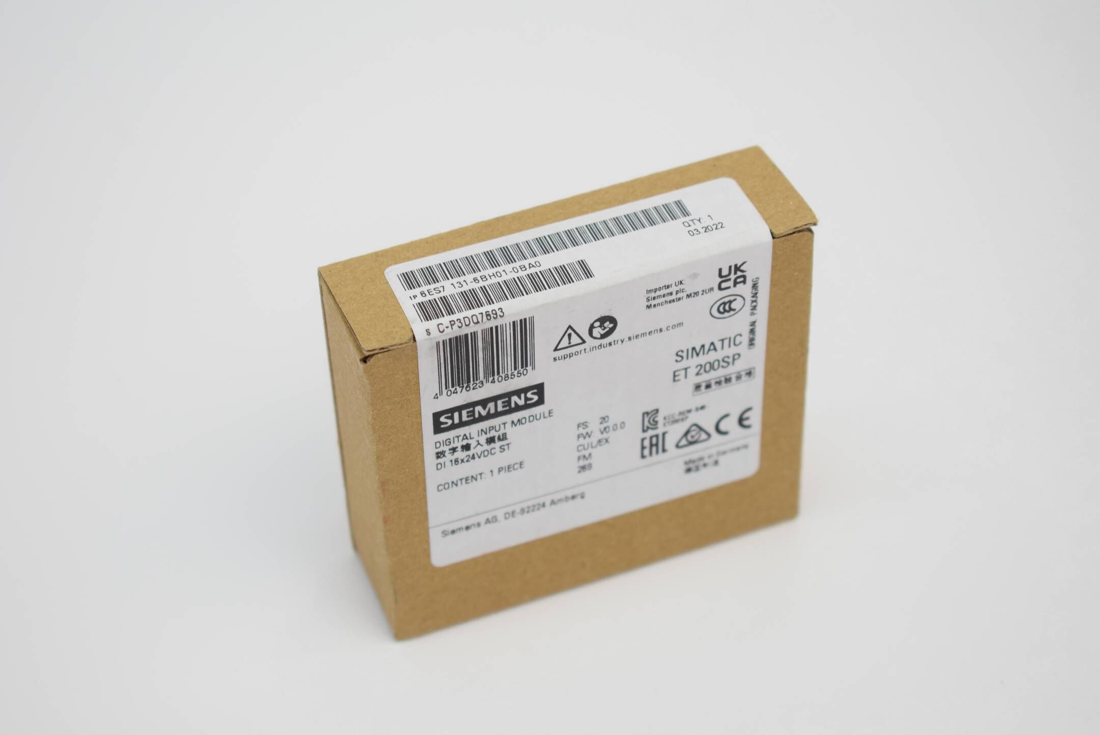 Siemens Simatic ET 200SP 6ES7131-6BH01-0BA0 ( 6ES7 131-6BH01-0BA0 )