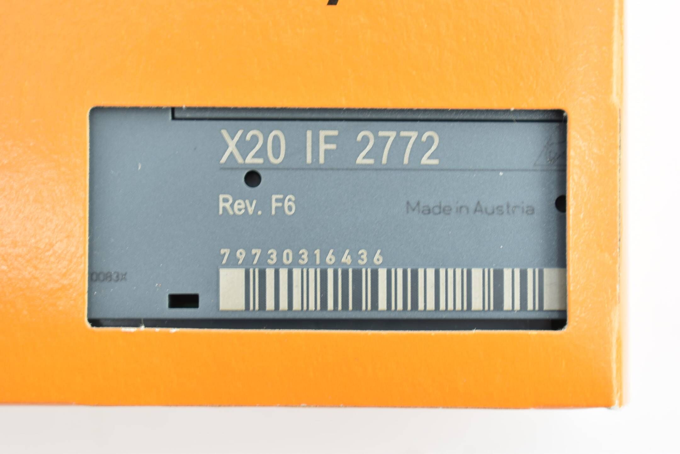 B&R Automation Schnittstellenmodul X20 IF 2772 ( X20IF2772 ) Rev. F6
