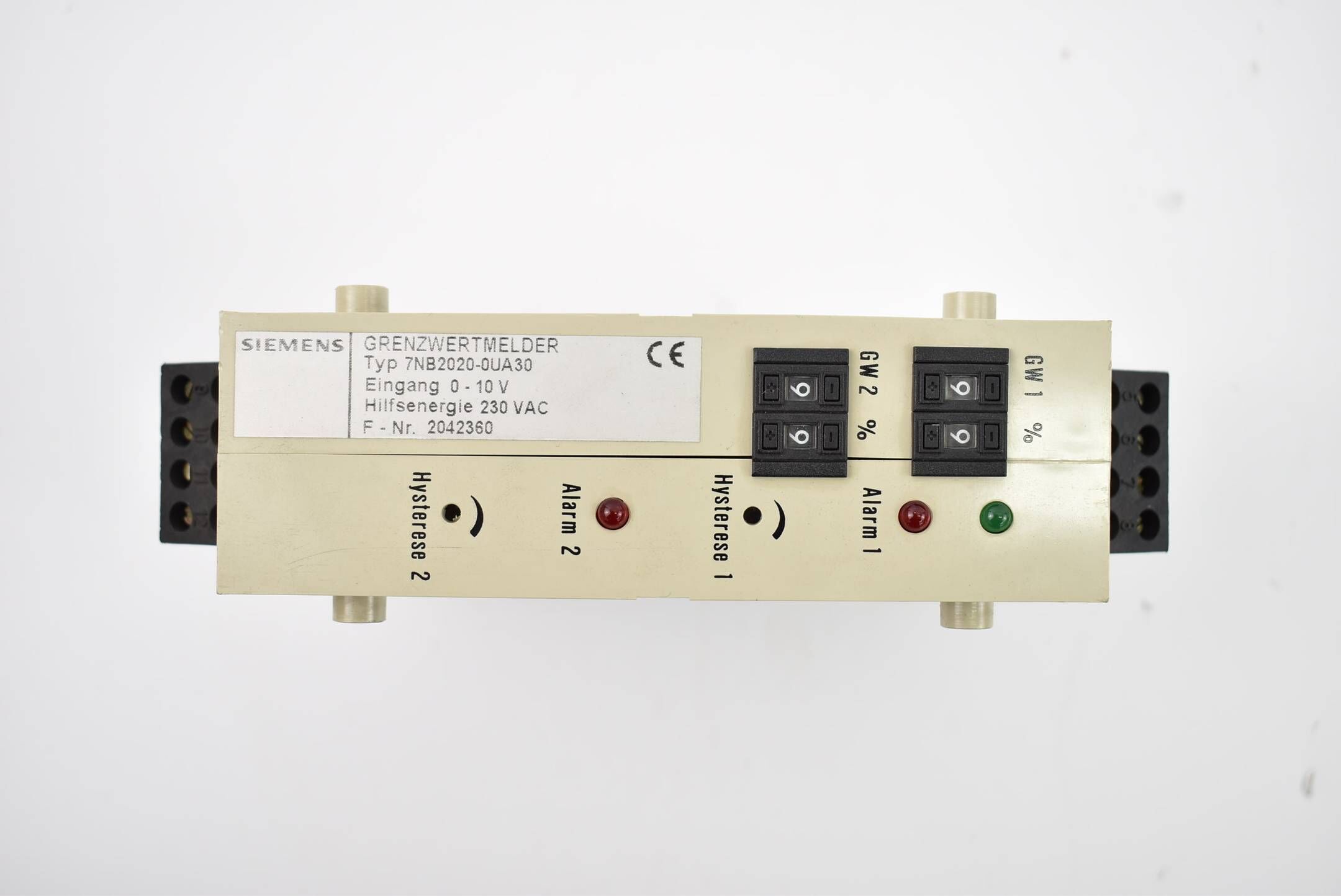 Siemens Grenzwertmelder 0-10 V 230 VAC 7NB2 020-0UA30 ( 7NB2020-0UA30 )
