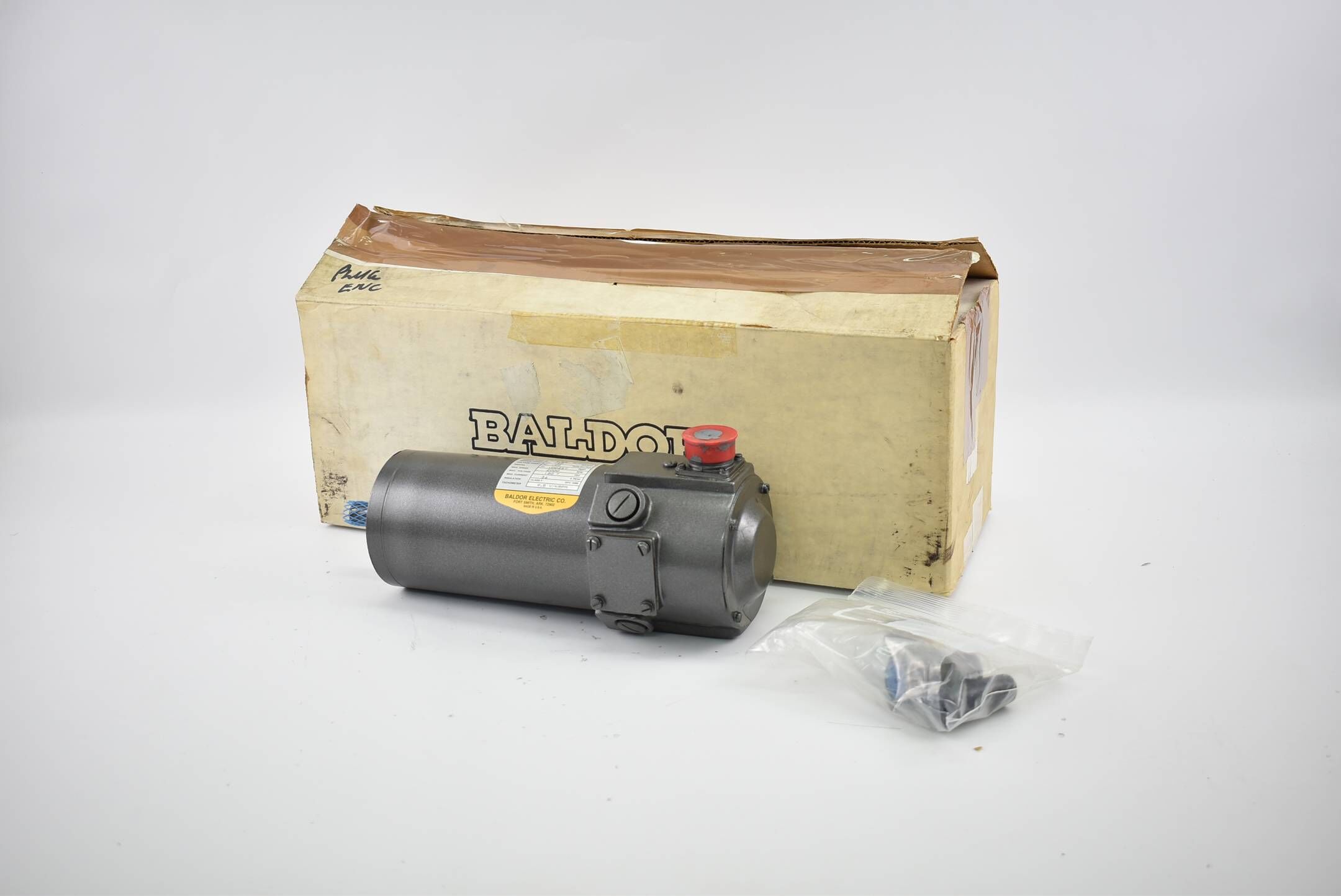 Baldor DC Servo Motor P100993B-02 ( P1009938-02 ) 180 VDC Baldor SD35-20-A1