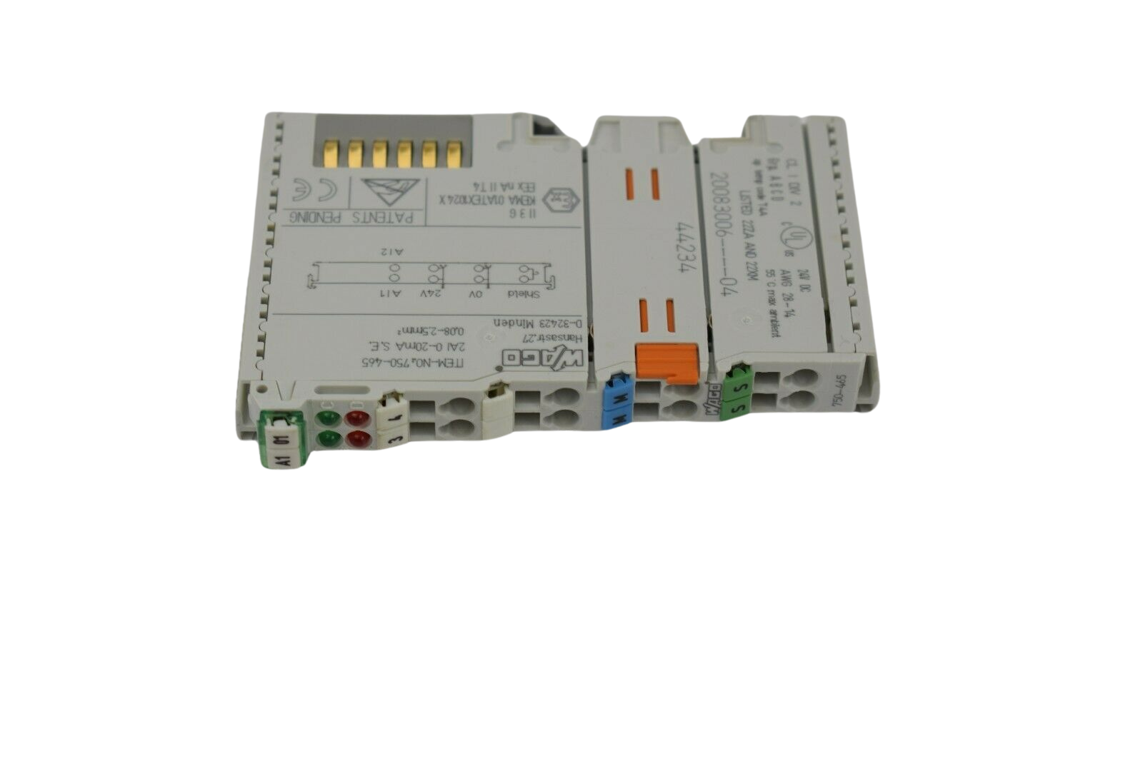 WAGO Analogeingangsklemme 750-465