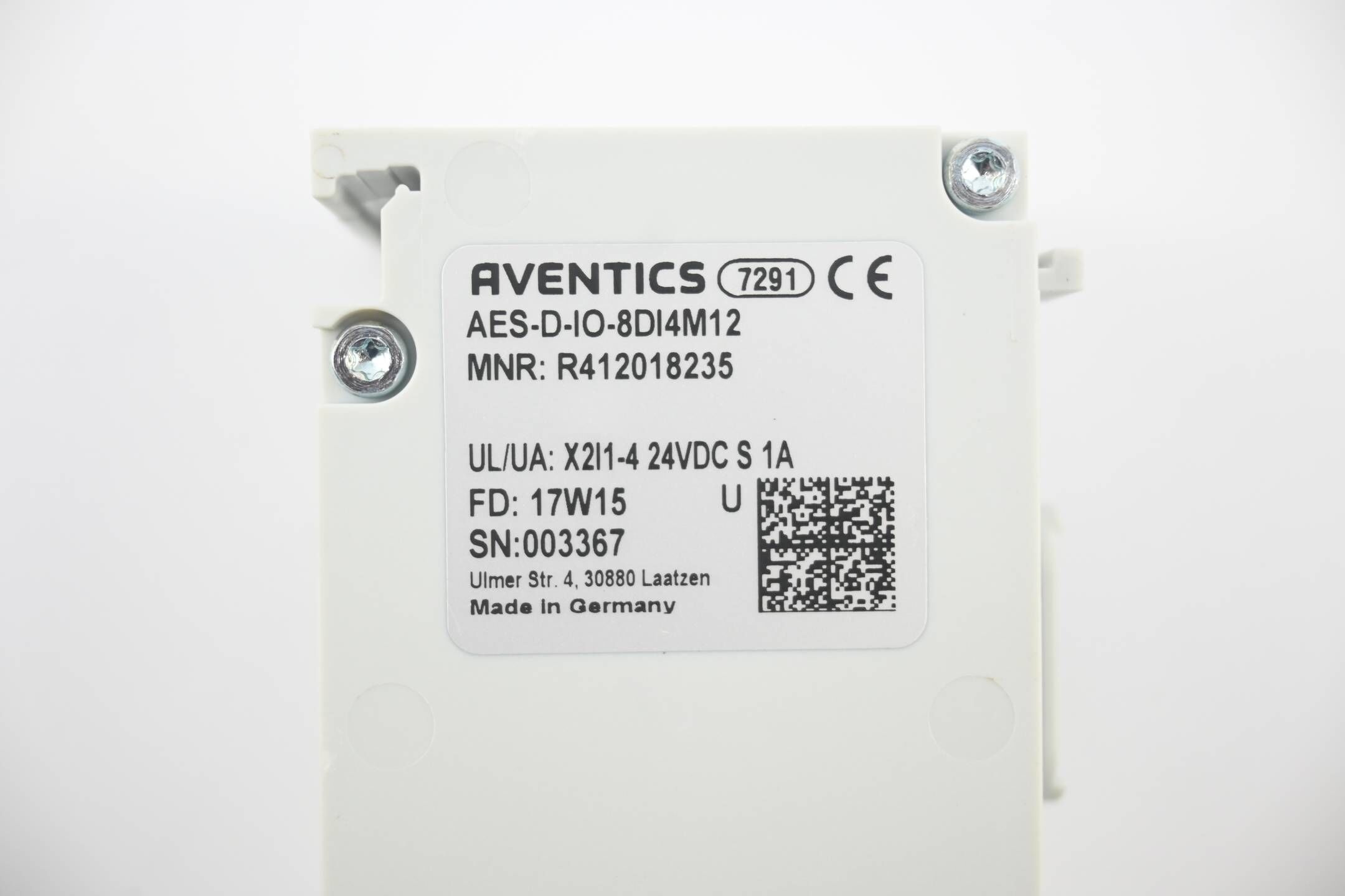 Aventics E/A-Eingangsmodul AES-D-IO-8DI4M12 ( R412018235 )
