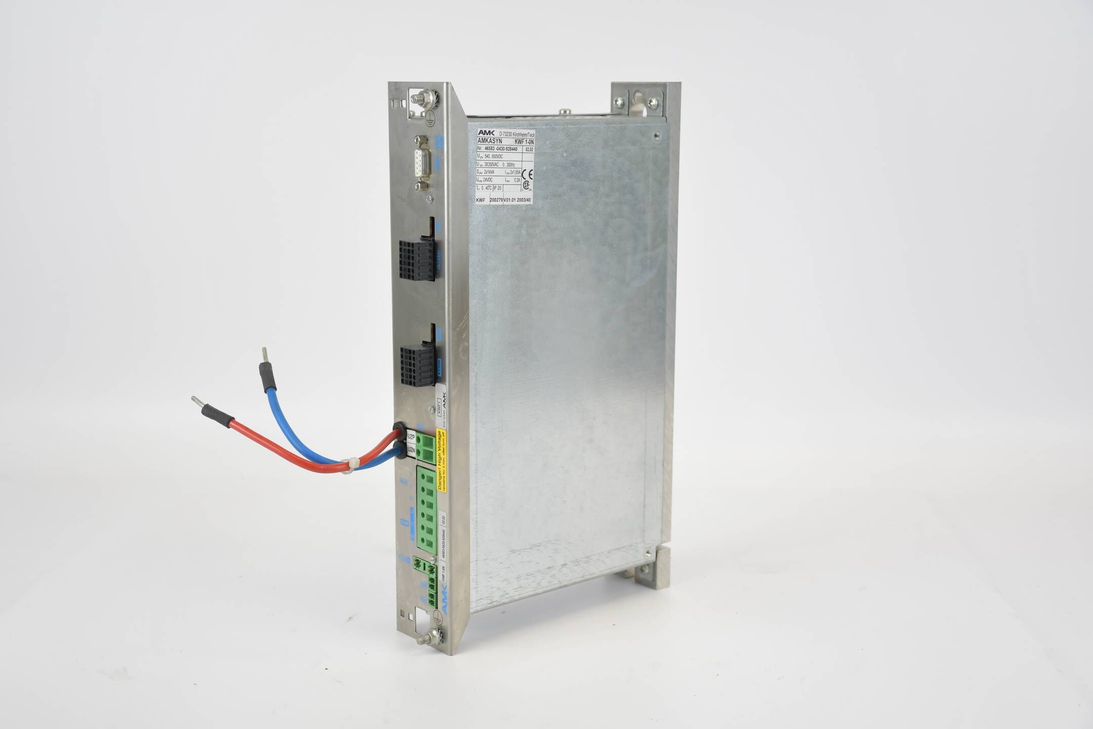 AMK amkasyn kompakt Servoumrichter KWF1 ( KWF 1-0N ) 46583 Rev. 02.02