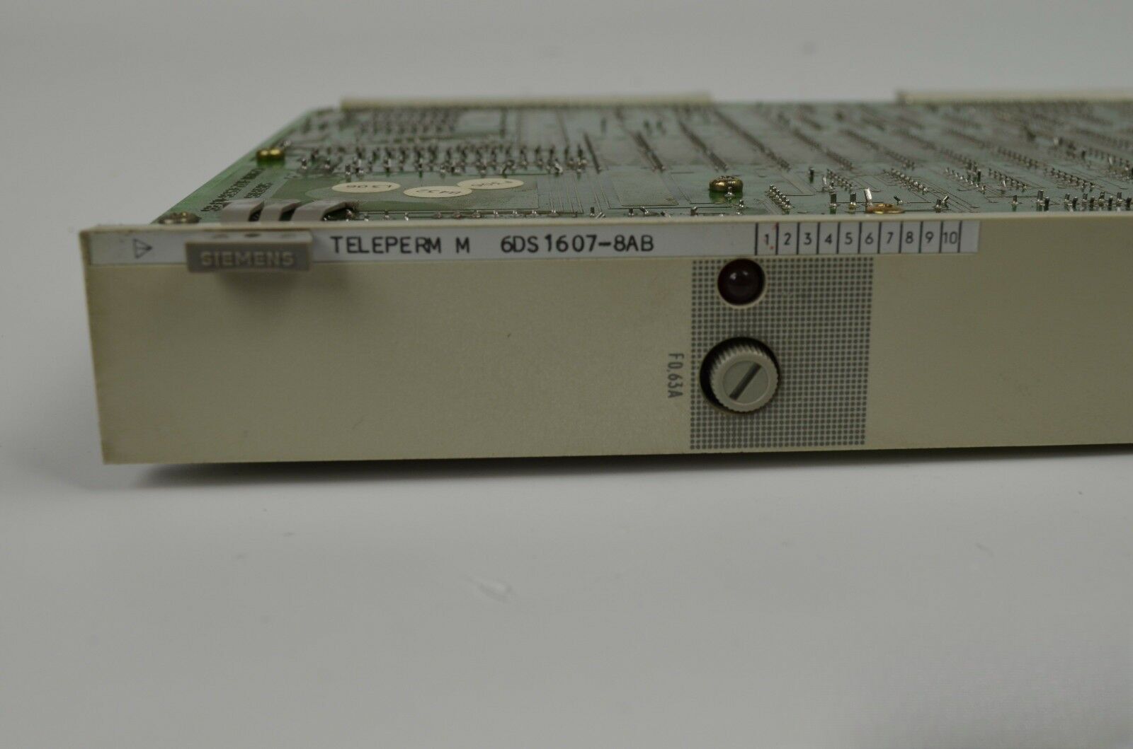 Siemens Teleperm M Zählerimpulseingabebaugruppe 6DS1607-8AB ( 6DS1 607-8AB )