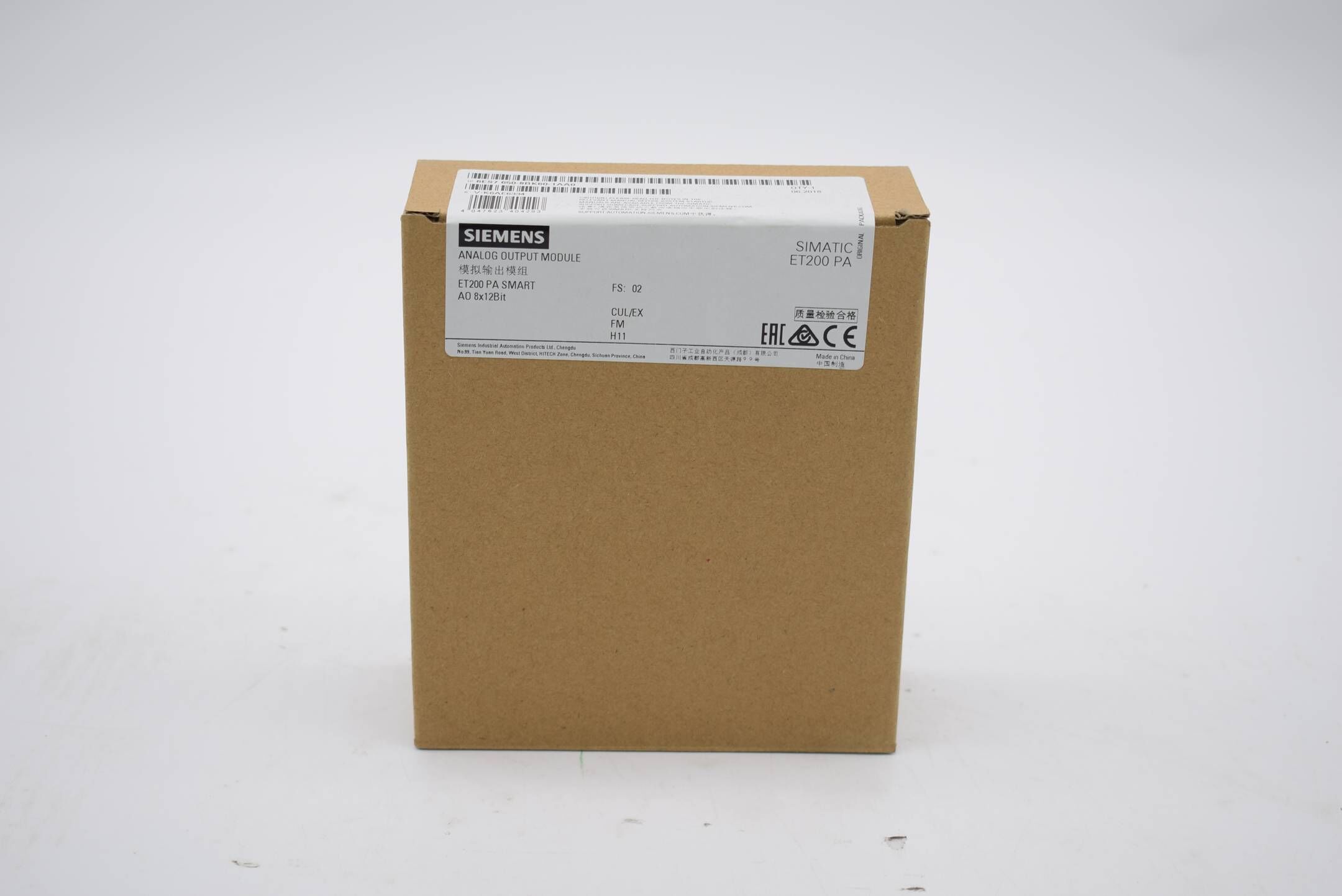 Siemens simatic ET200 PA Smart Analog Output Module 6ES7 650-8BK60-1AA0 ( 6ES7650-8BK60-1AA0 ) FS2