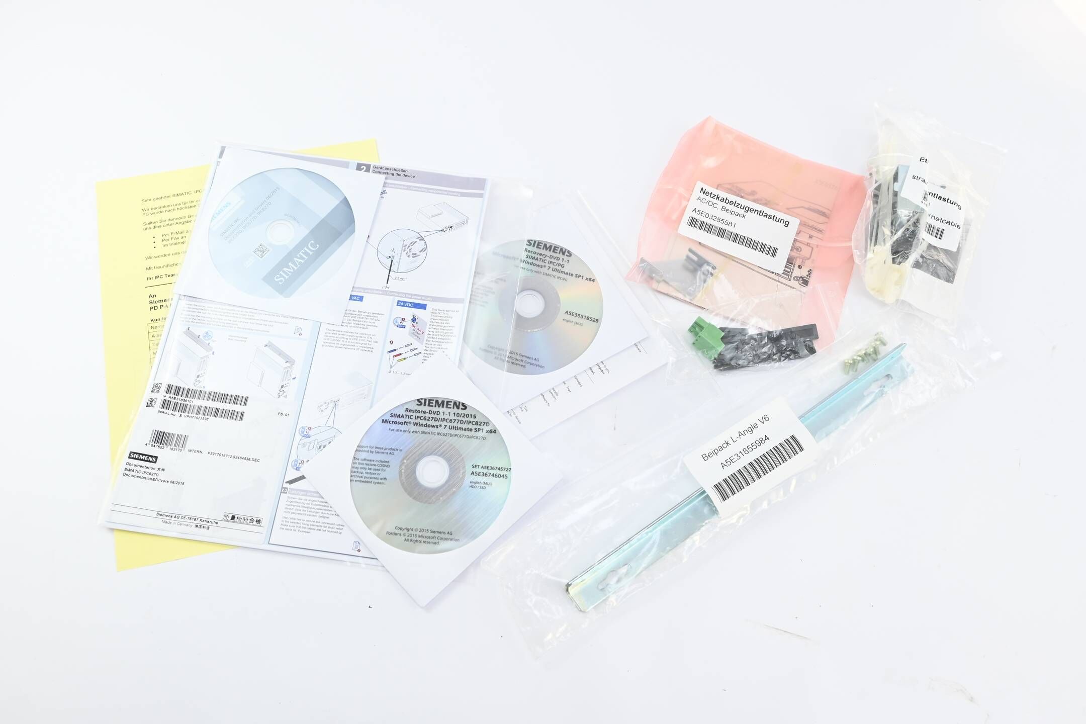 Siemens Simatic IPC627D 6BK1000-6MG00-1AA0 ( 6BK1 000-6MG00-1AA0 ) Ver. AJA