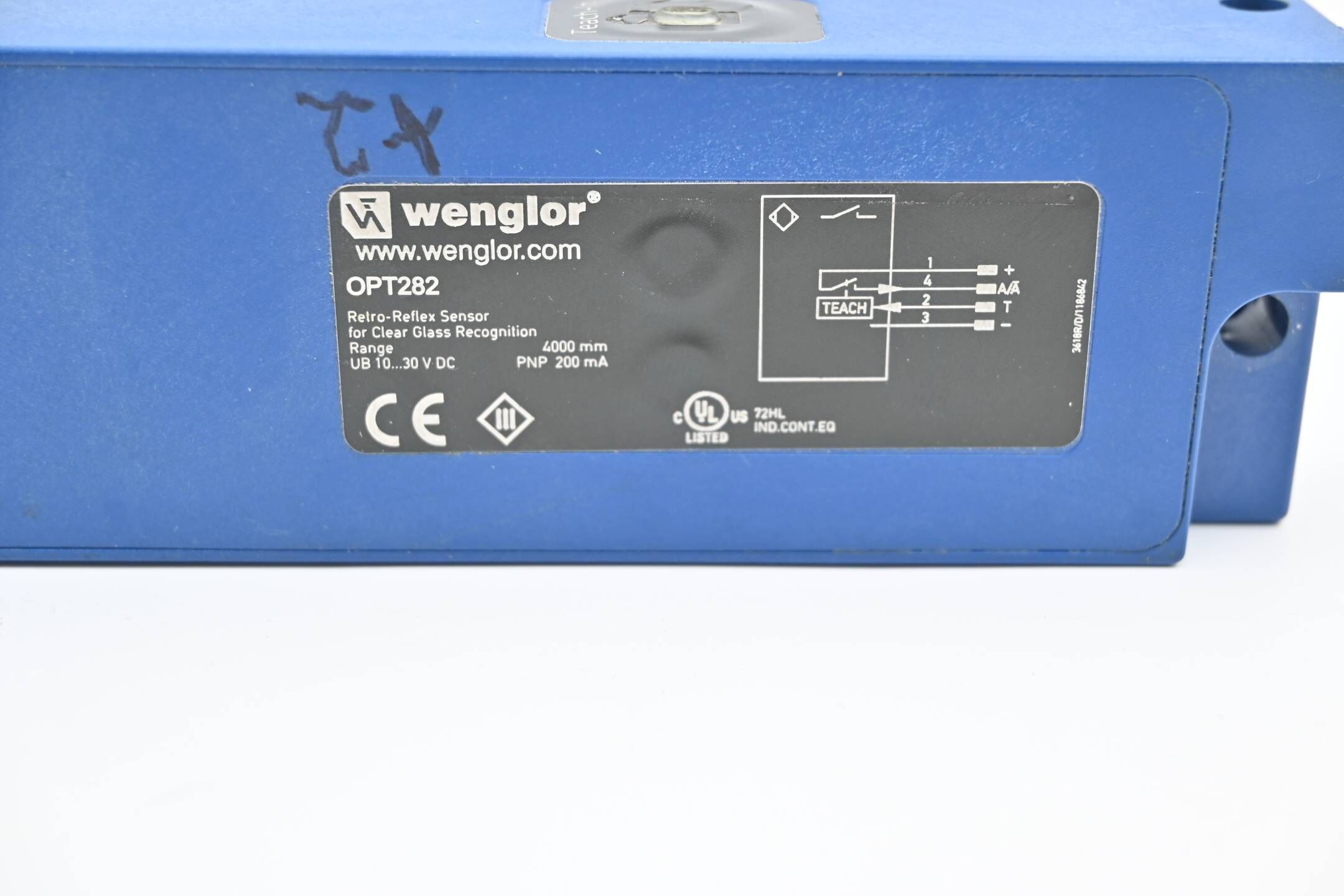 Wenglor Spiegelreflexschranke OPT282