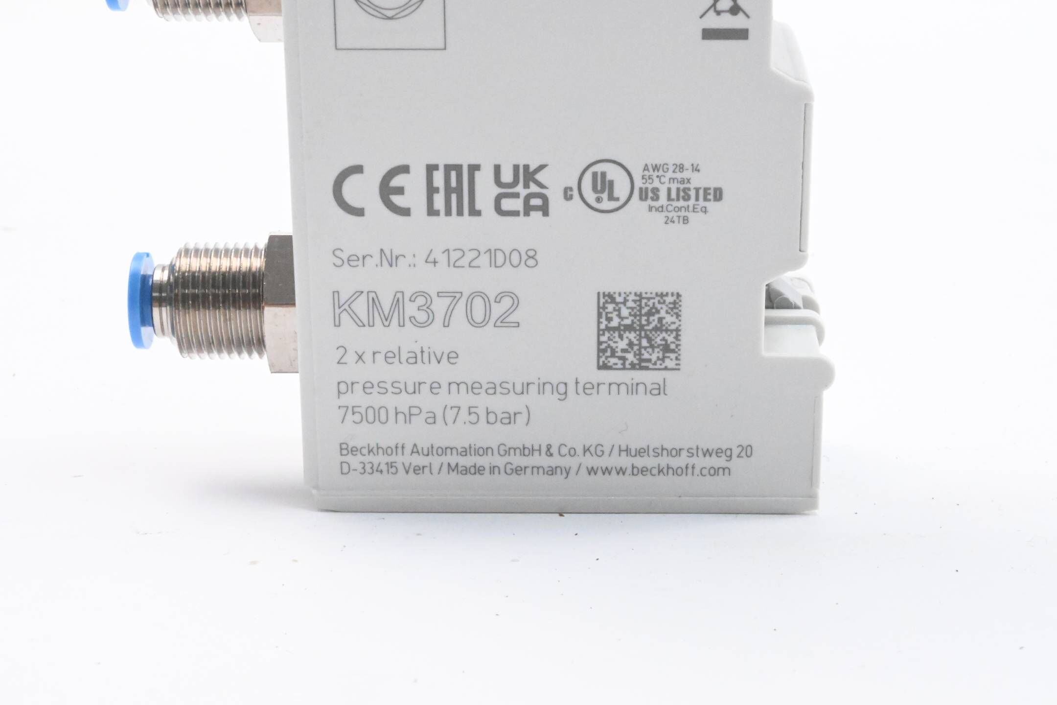 Beckhoff KM3702 Bus Terminal module (KM 3702)