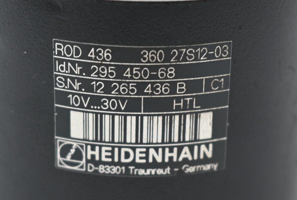 Heidenhain Drehgeber ROD 436 360 27S12-03 ( 295 450-68 )