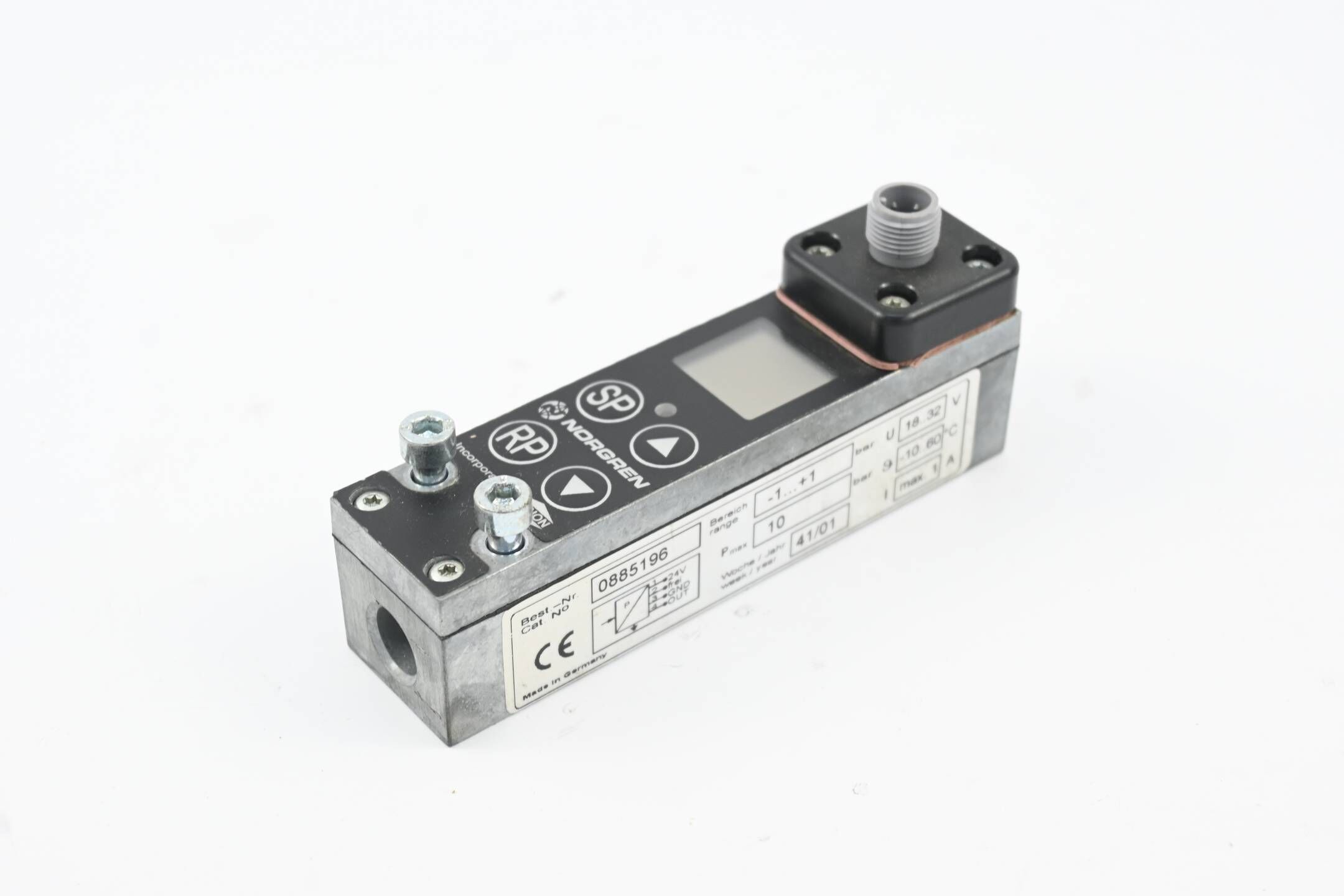 Norgren Pneumatischer Druckschalter 0885196