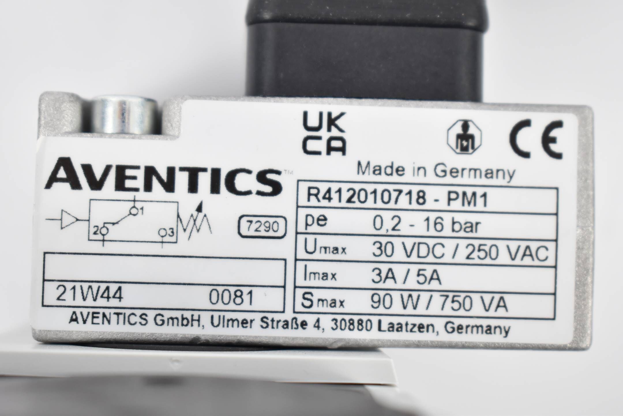 DMG Mori Wartungseinheit 2485340 + 2386413 + 2485341 + Aventics R412010718-PM1