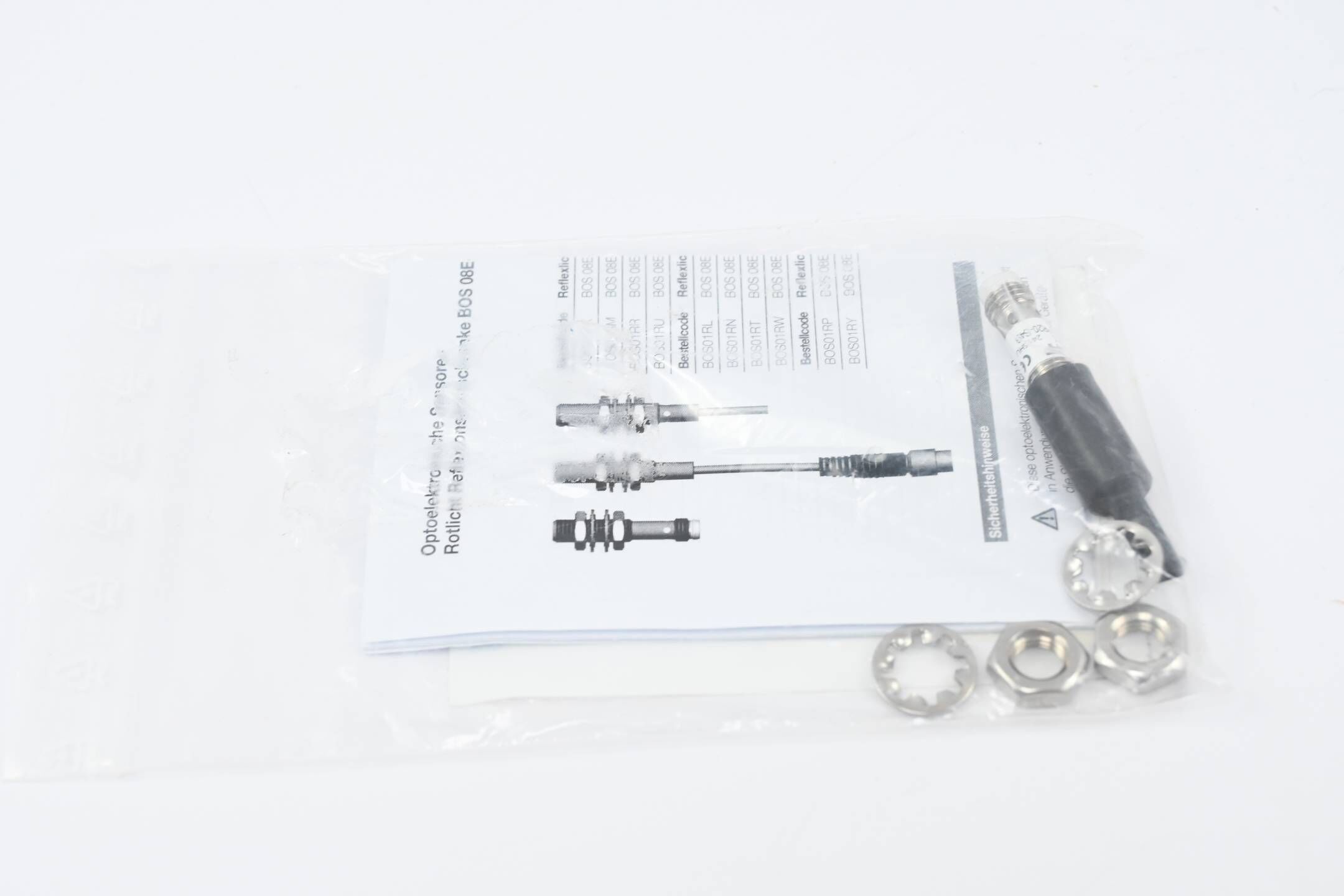 Balluff Photoelectric Sensor BOS01RK ( BOS 08E-PS-PR20-S49 )