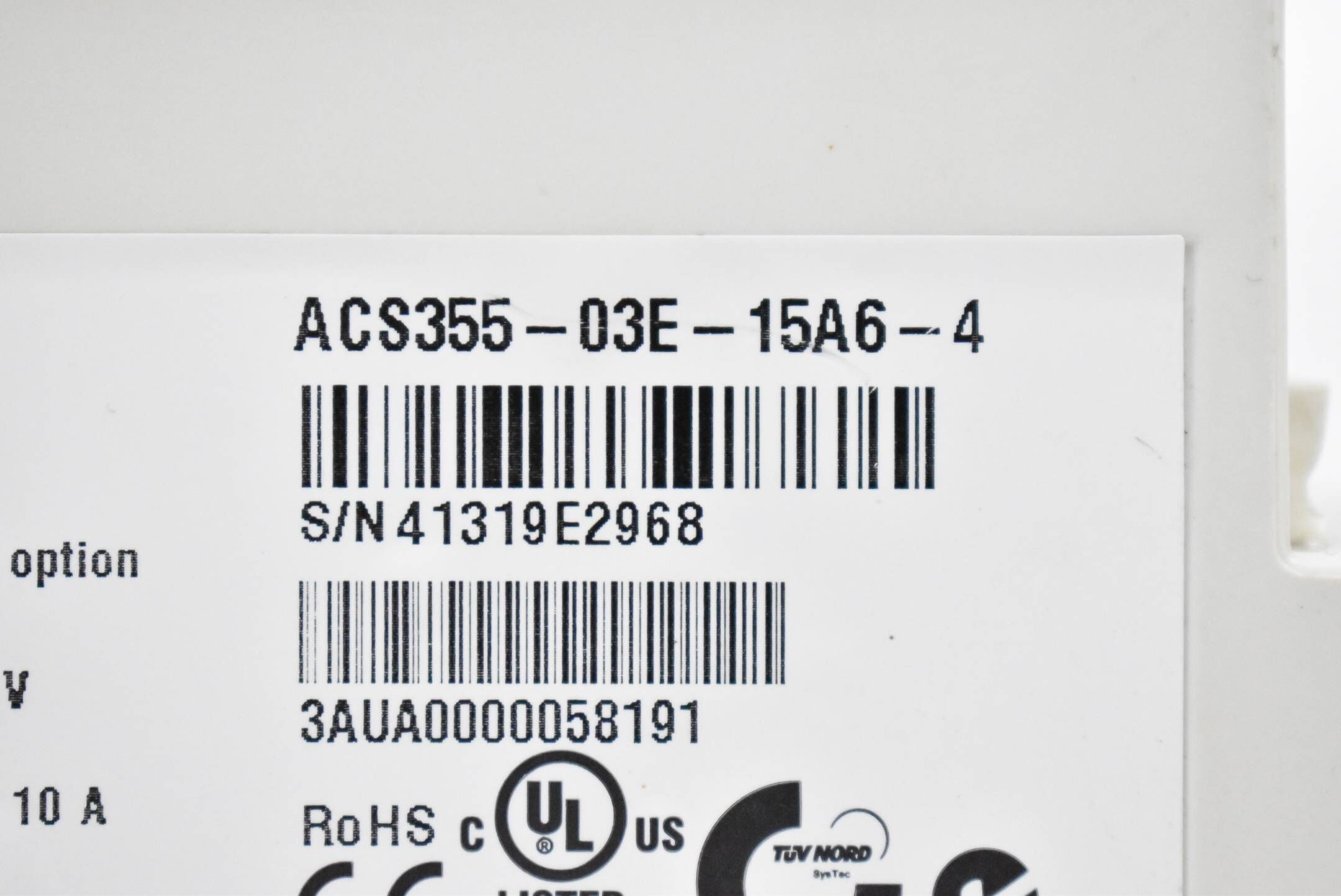 ABB ACS355 Frequenzumrichter ACS355-03E-15A6-4  incl. ACS-CP-A