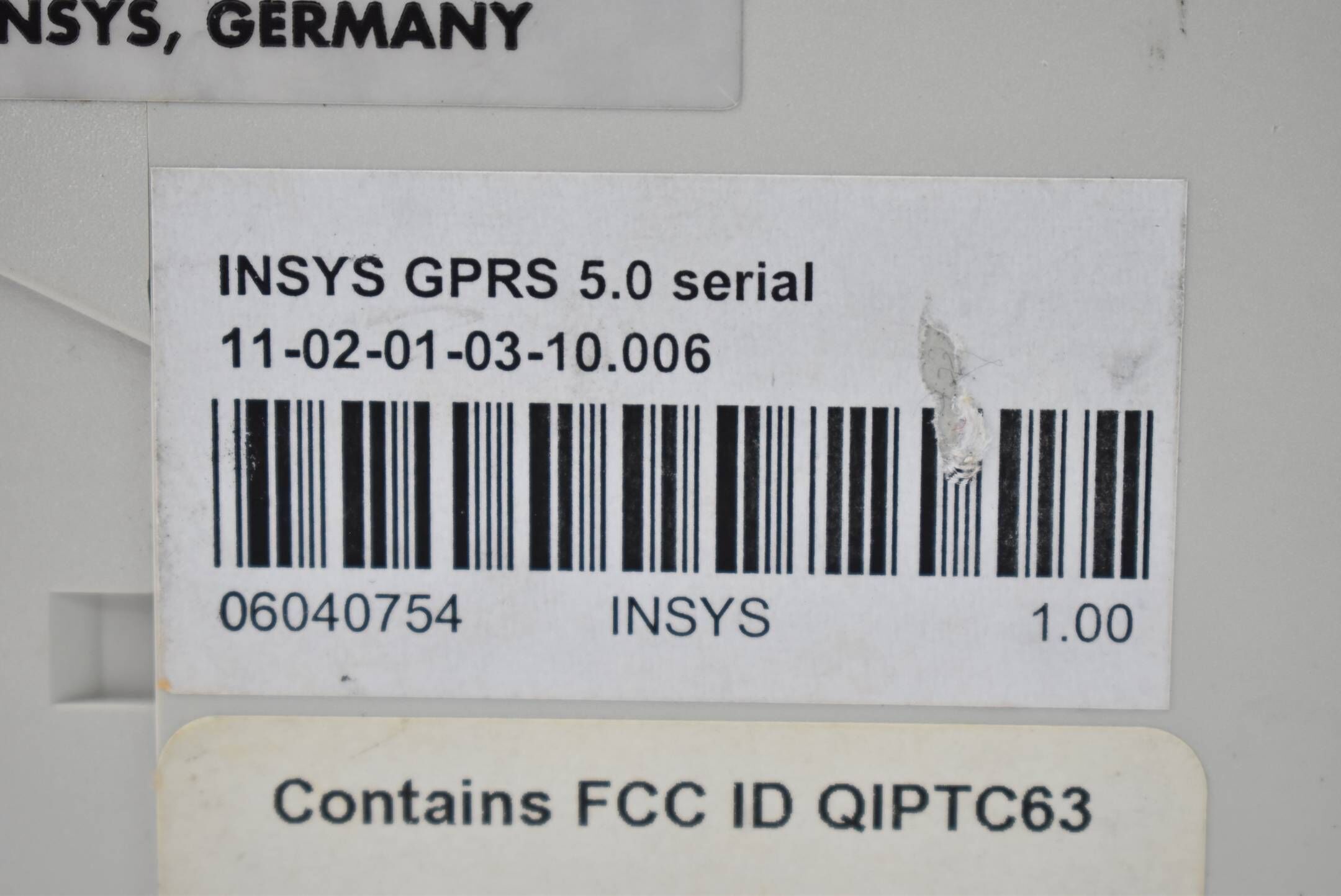 INSYS GPRS 5.0. serial Hutschienengerät 11-02-01-03-10.006