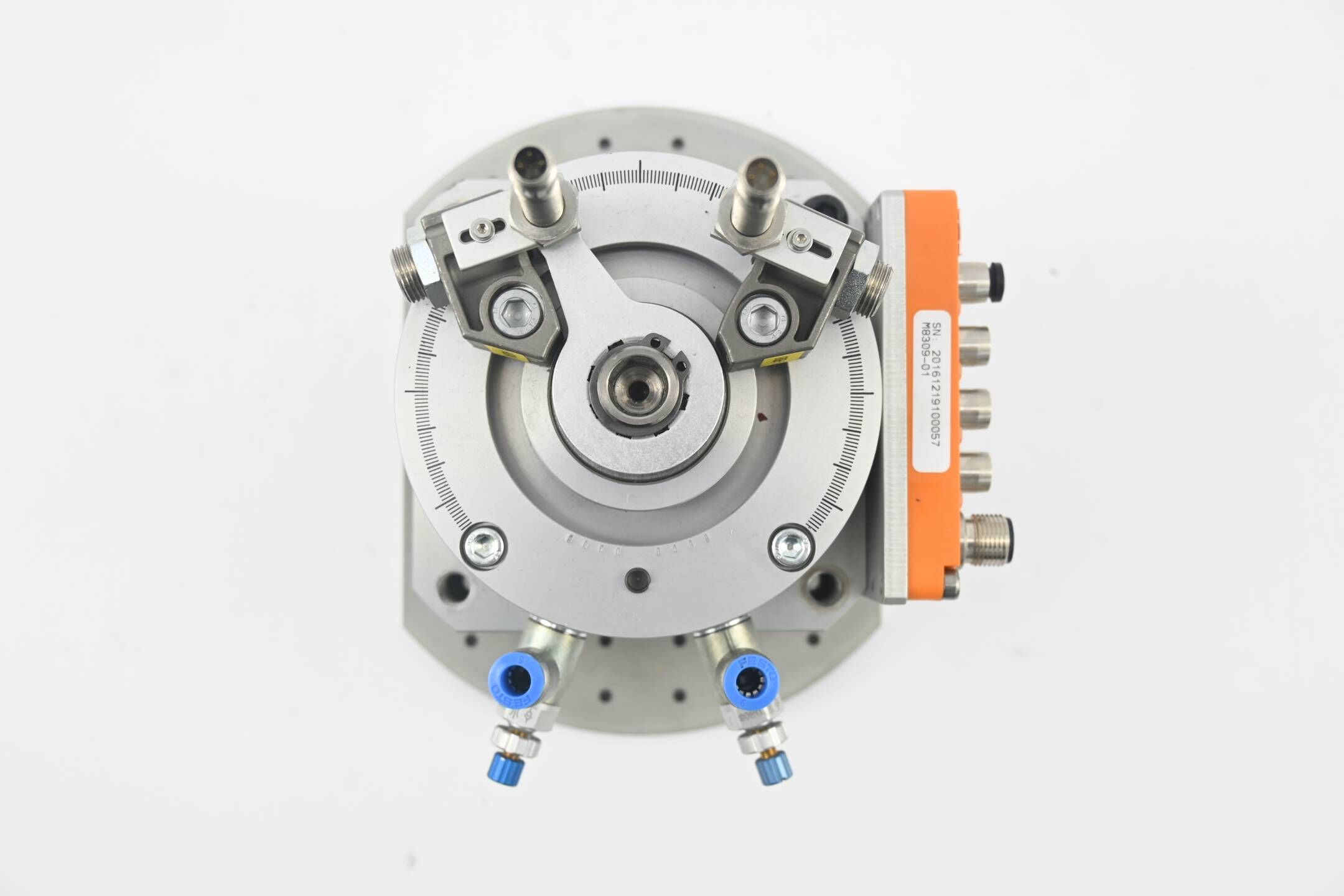 Festo Schwenkantrieb DSM-32-270-P-A-B ( 547582 ) + Lumberg Sensorbox M8309-01