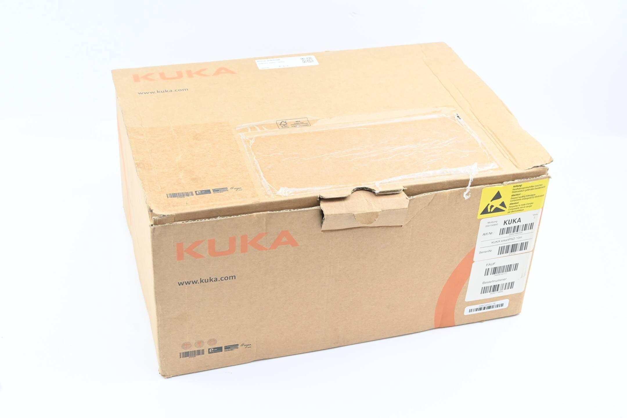 Kuka Roboter KRC4 SmartPad Control Panel 00-168-334 Ver. 7